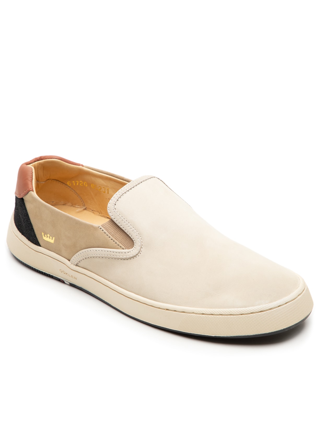 Tênis Masculino Iate Bossanova Sections Bege Osklen