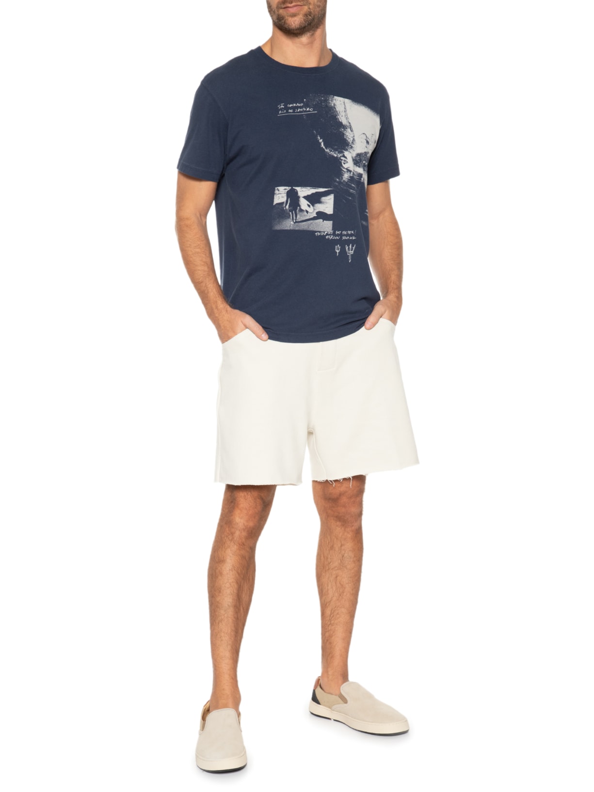 Tênis Masculino Iate Bossanova Sections Bege Osklen