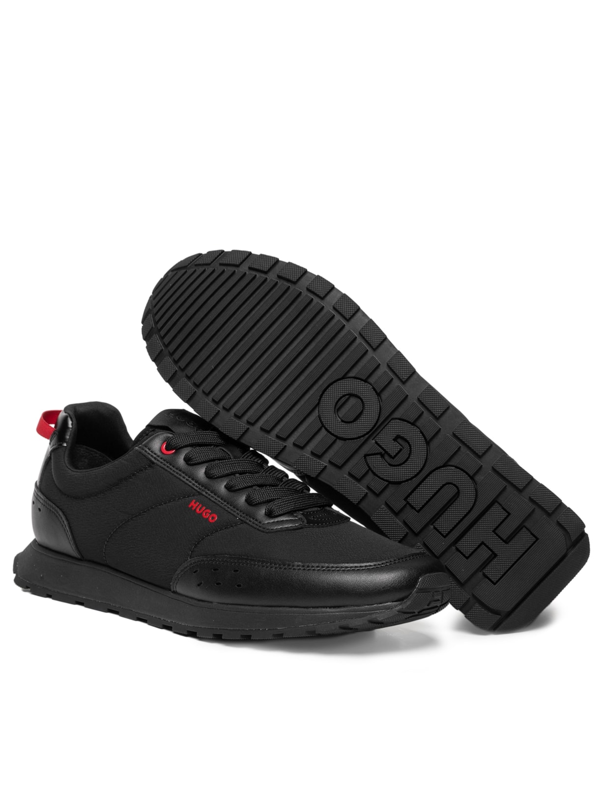 Tênis Masculino Icelin Runn NYPTPU Preto Hugo