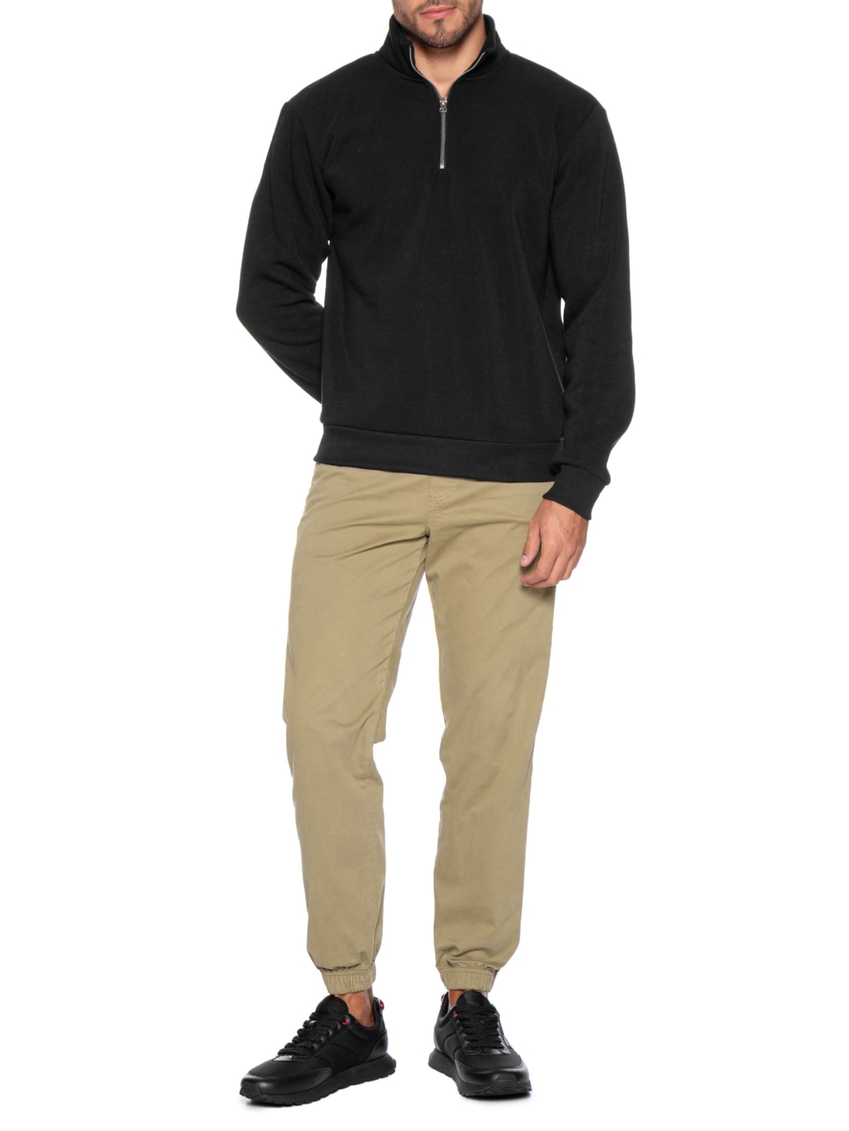 Tênis Masculino Icelin Runn NYPTPU Preto Hugo