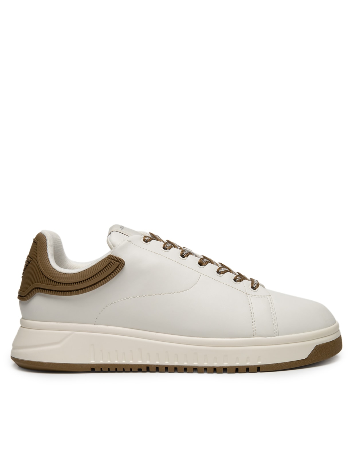 Tênis Masculino Icon Soft MFA+Rubber Branco Emporio Armani