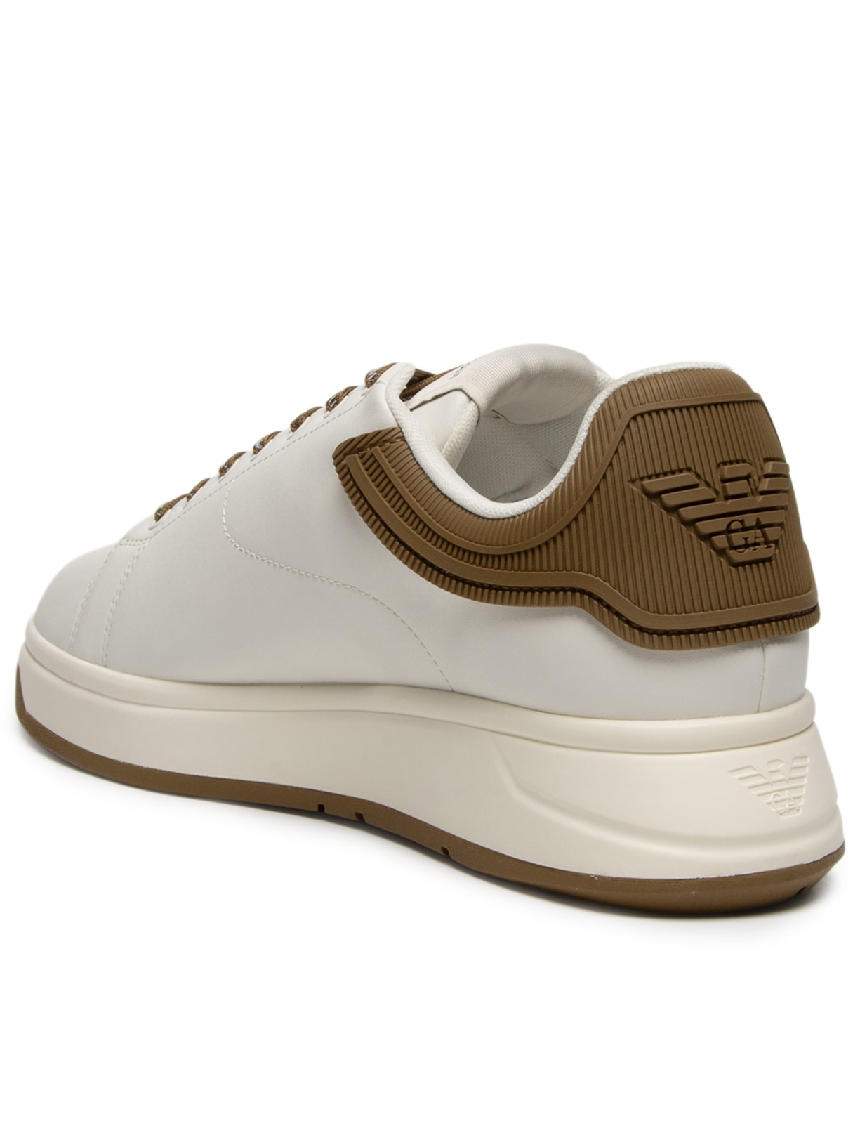 Tênis Masculino Icon Soft MFA+Rubber Branco Emporio Armani