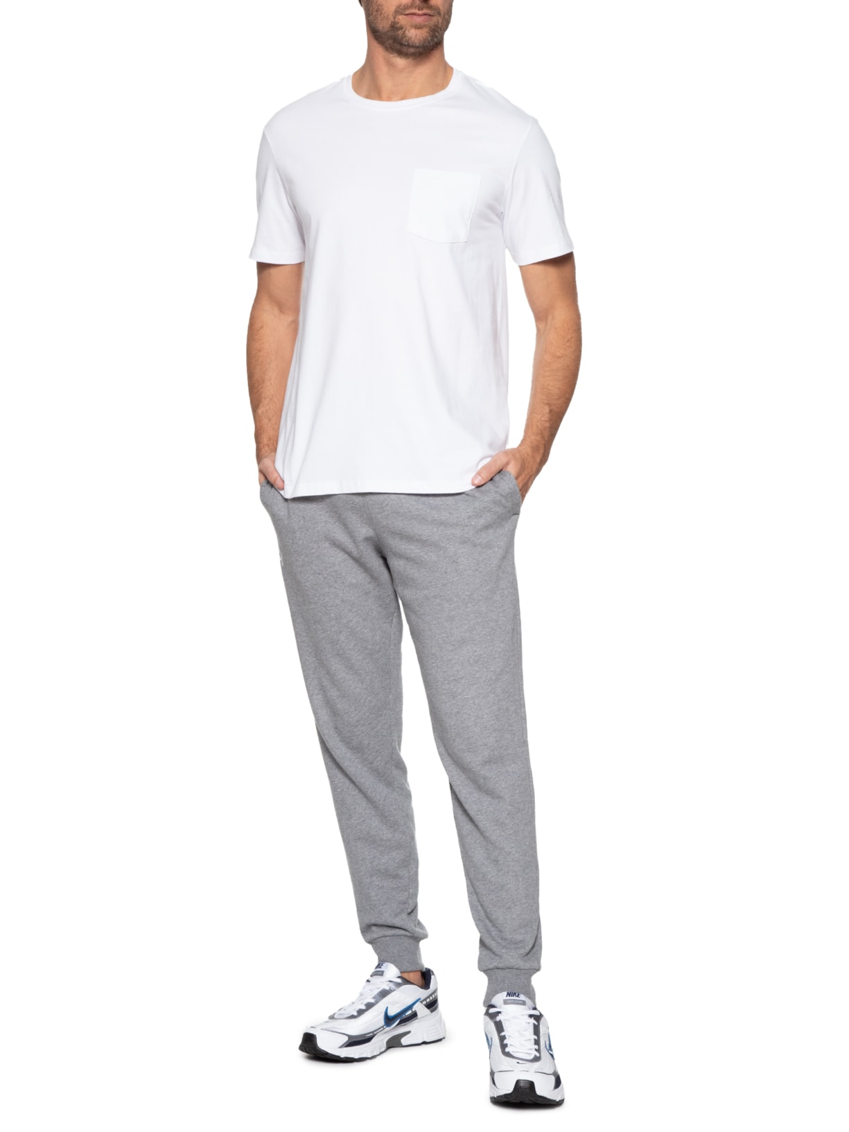 Tênis Masculino Initiator Cinza e Azul Nike