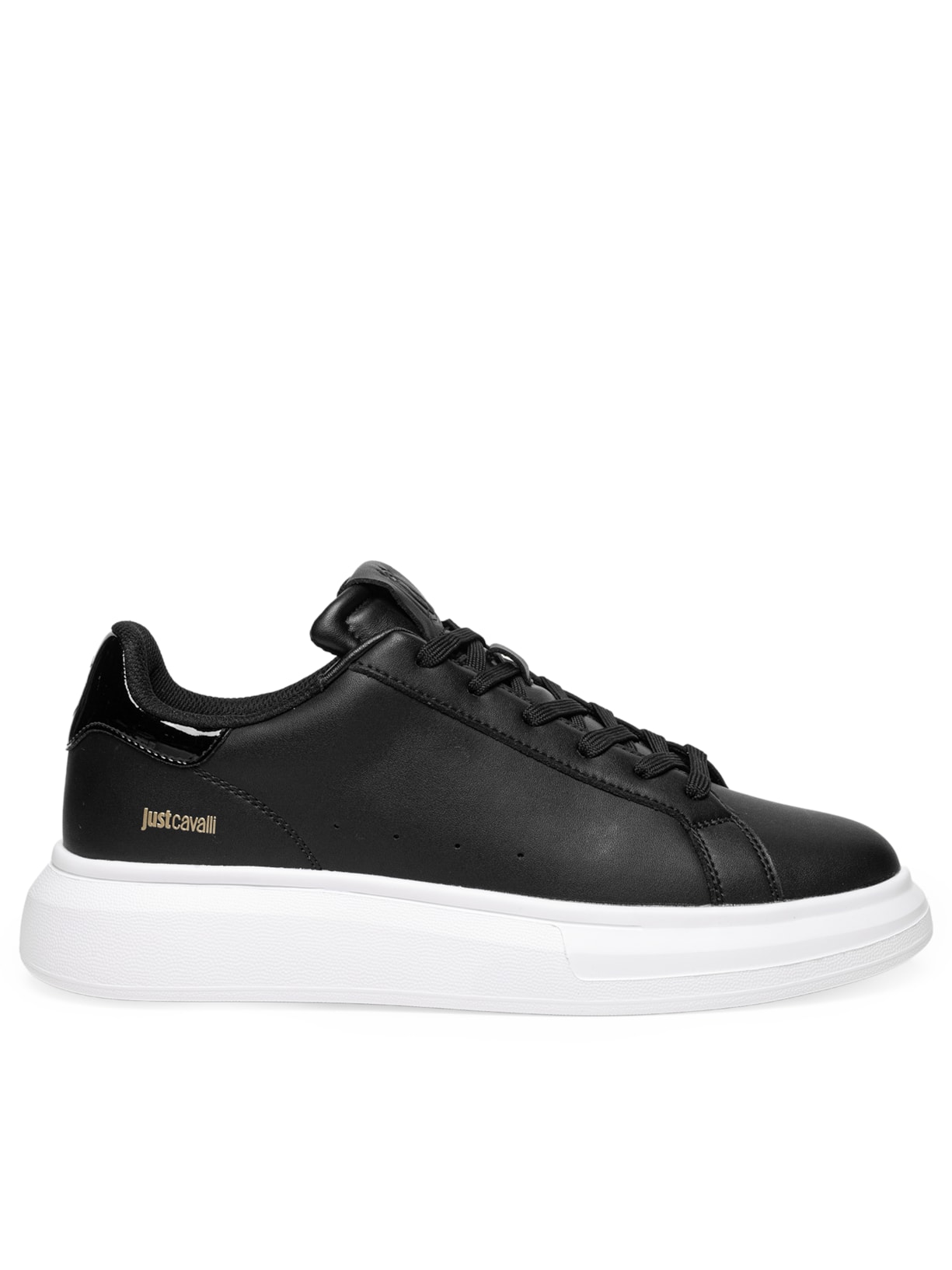 Tênis Masculino JC Genuine Leather Casual - Preto