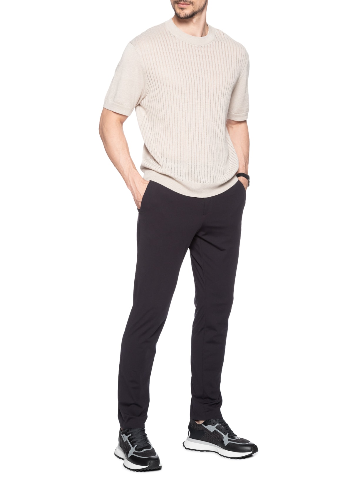 Tênis Masculino Jonah Runn Meth Azul Boss