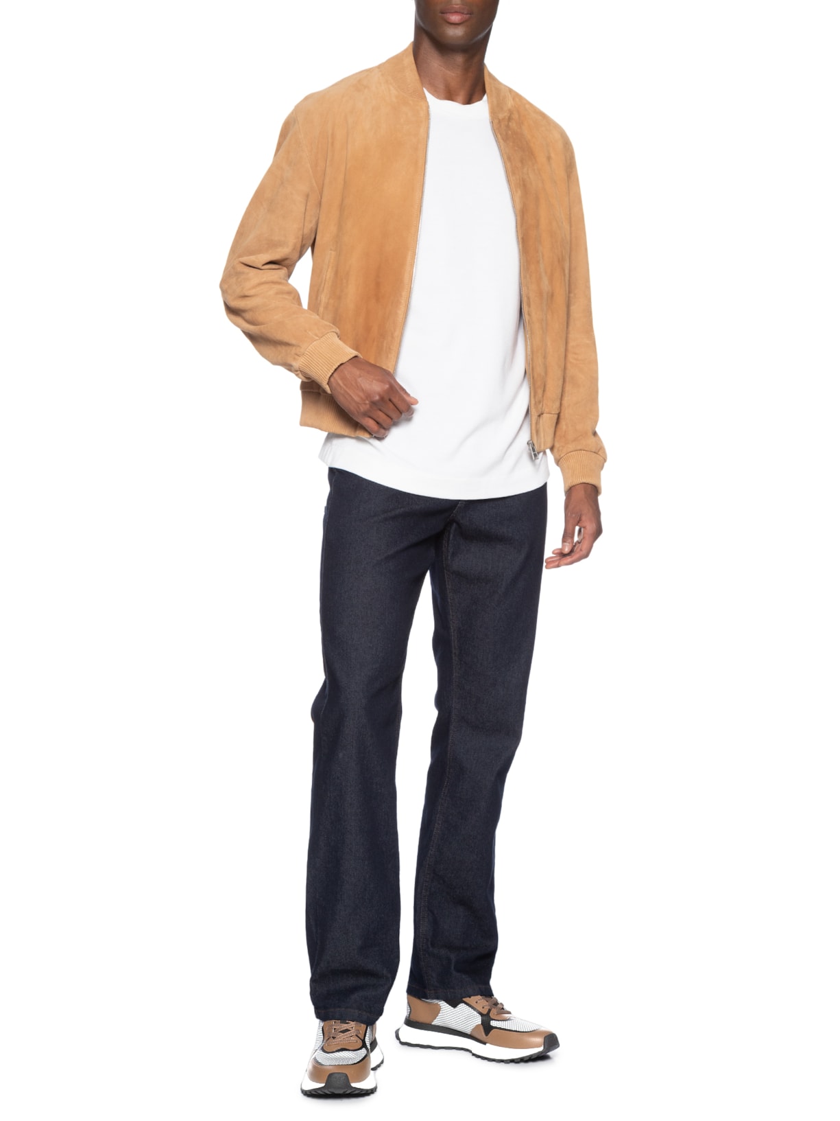 Tênis Masculino Jonah Runn Meth Marrom Boss