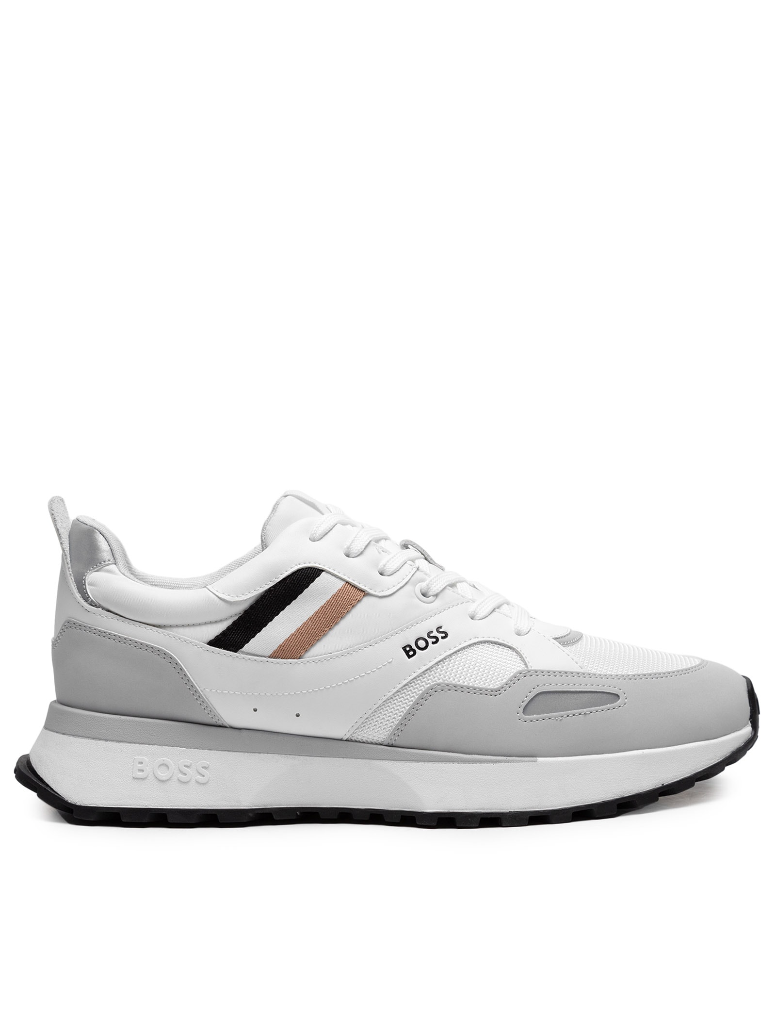 Boss - Tênis Masculino Jonah Runn Mx N - Branco