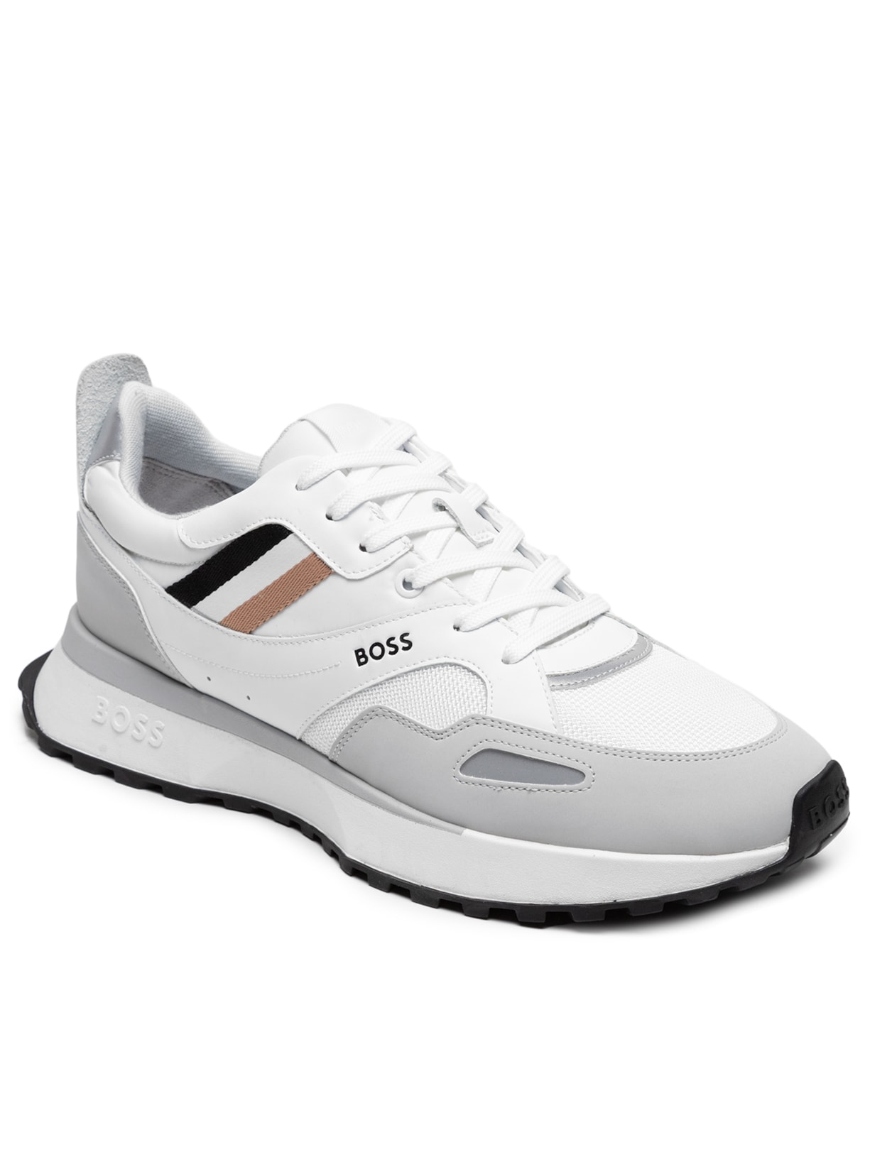 Tênis Masculino Jonah Runn Mx N Branco Boss