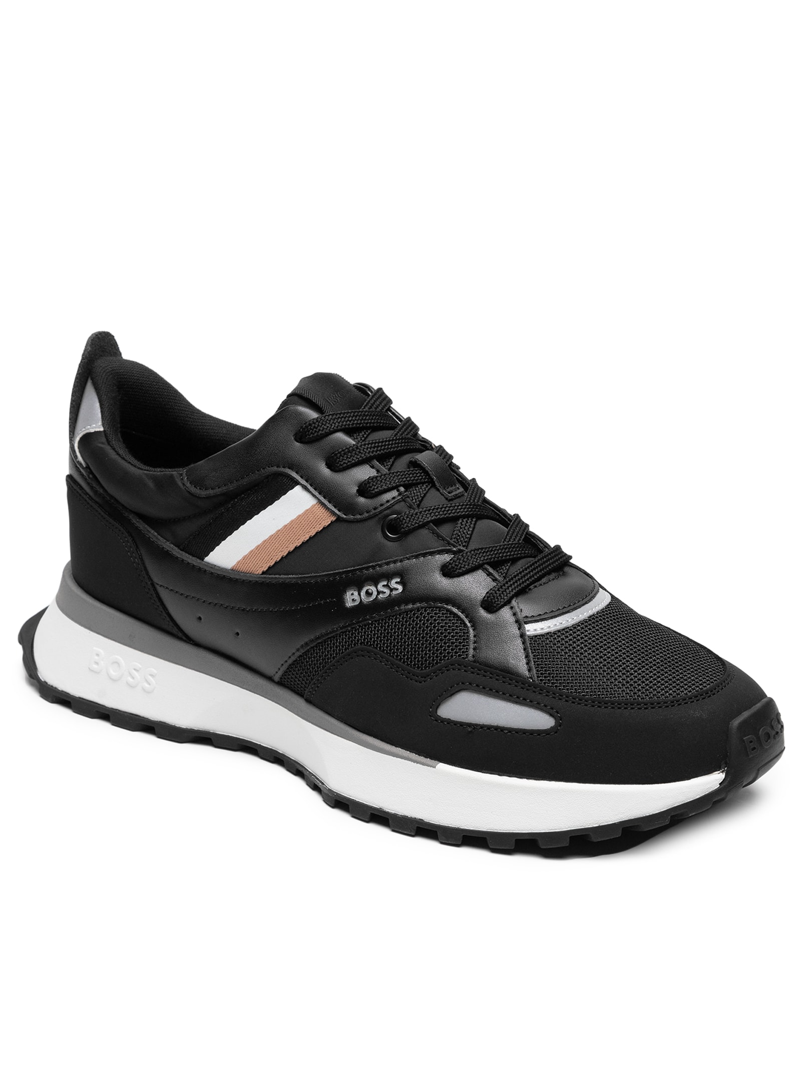 Boss - Tênis Masculino Jonah Runn Mx - Preto