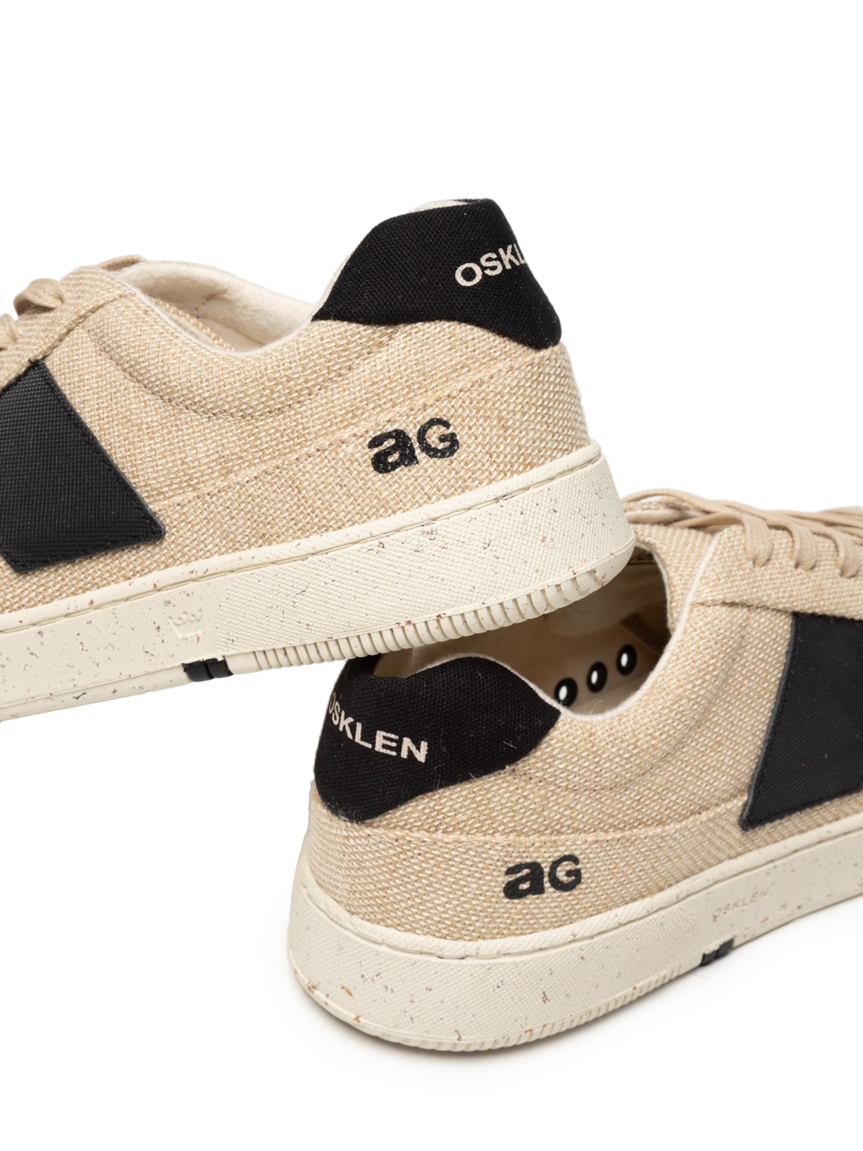  Tênis Masculino Juta Ag Sneaker Bege Osklen