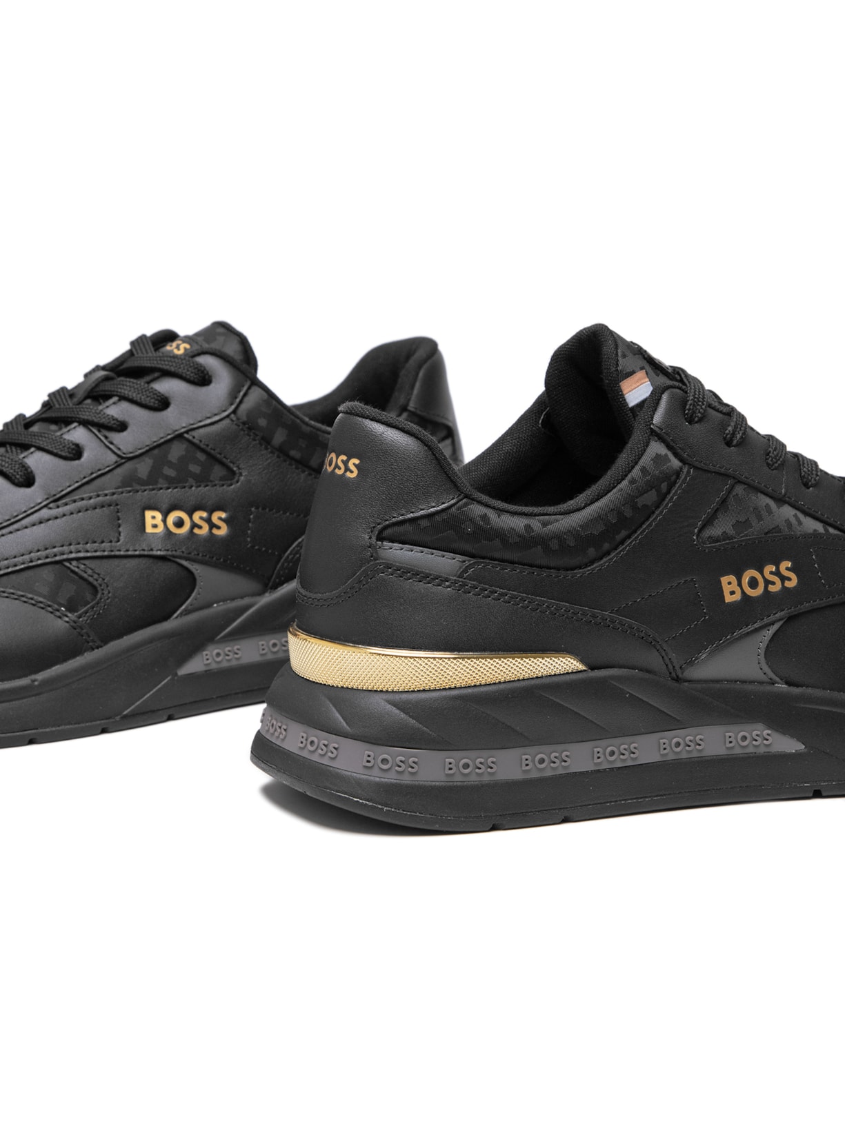 Tênis Masculino Kurt Runn Preto Boss