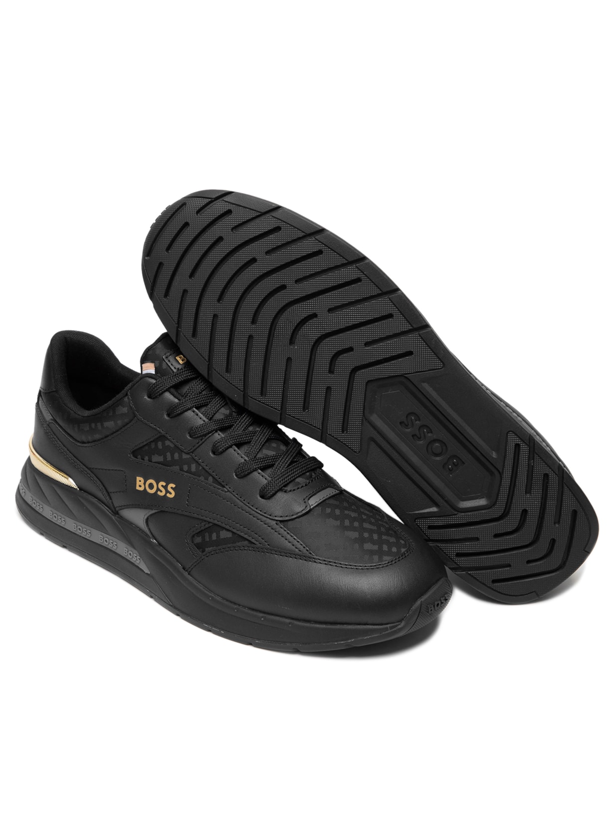 Tênis Masculino Kurt Runn Preto Boss