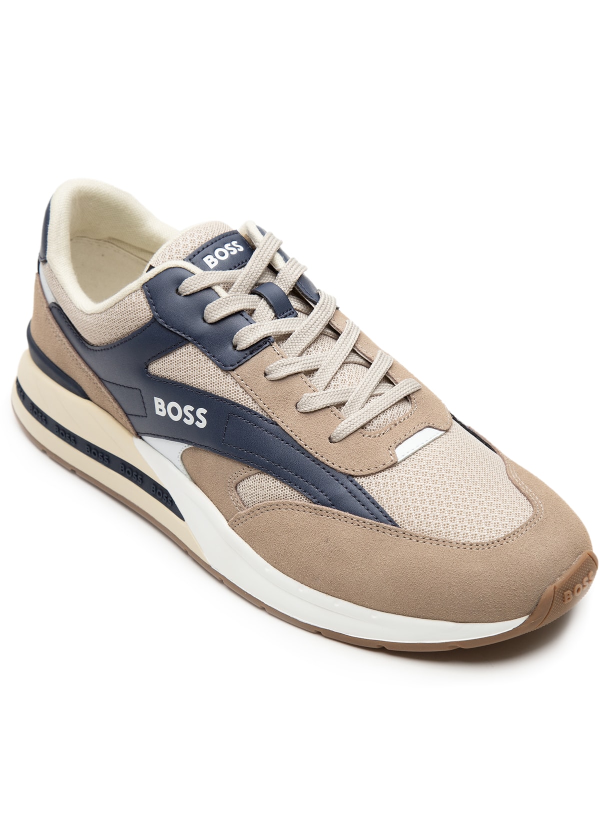 Tênis Masculino Kurt Runn Sdme Marrom Boss