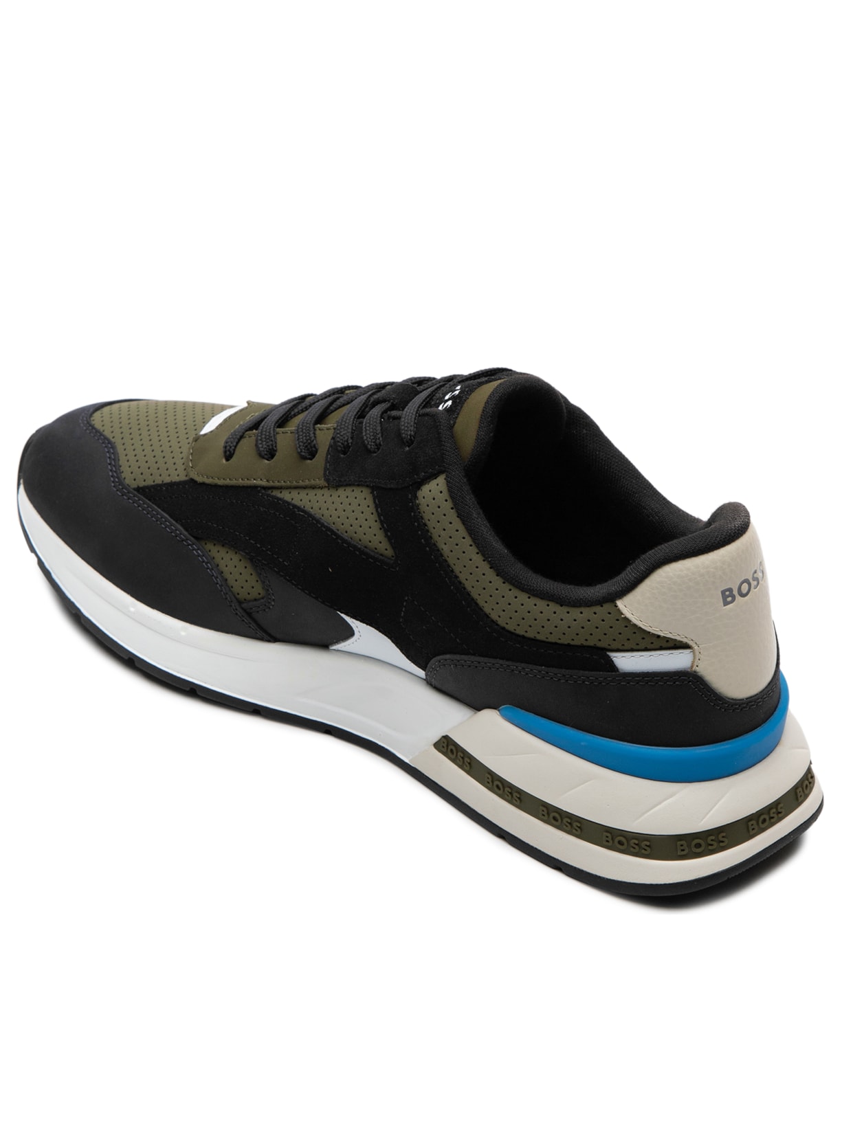 Tênis Masculino Kurt Runn Verde Boss