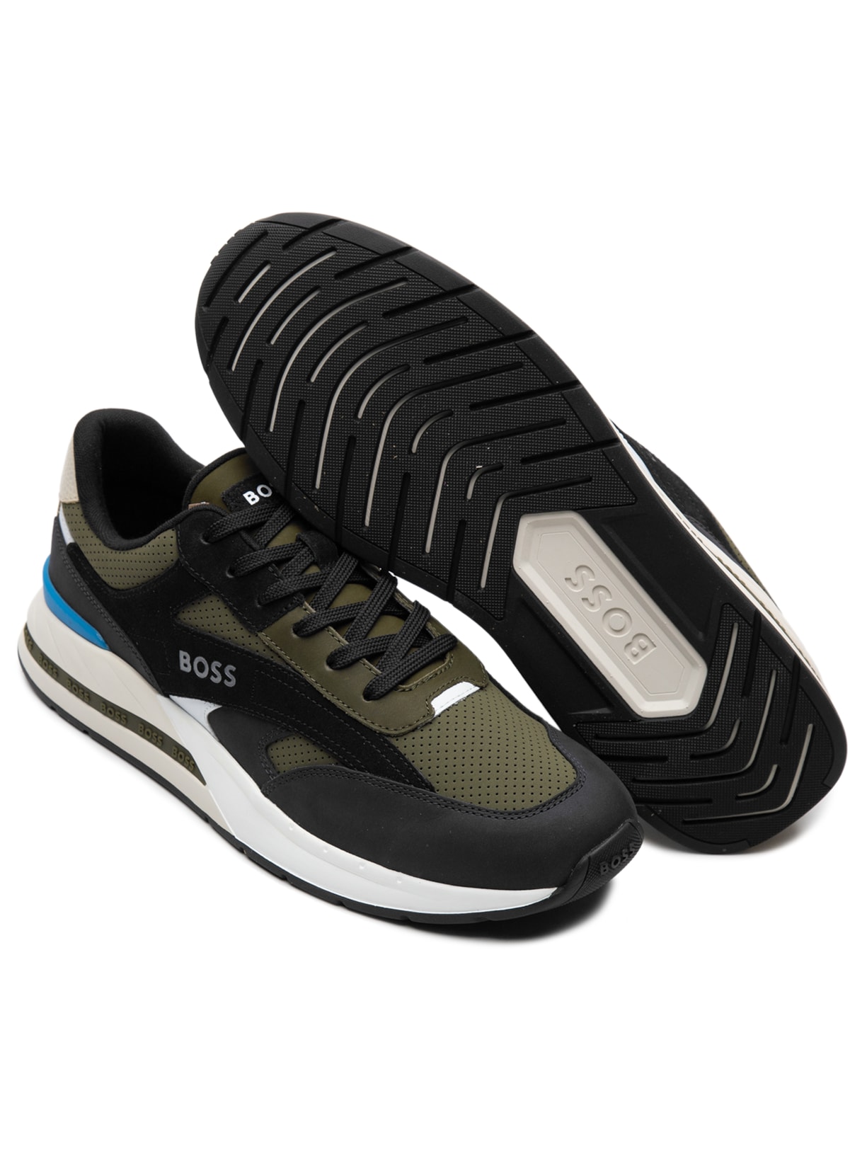 Tênis Masculino Kurt Runn Verde Boss