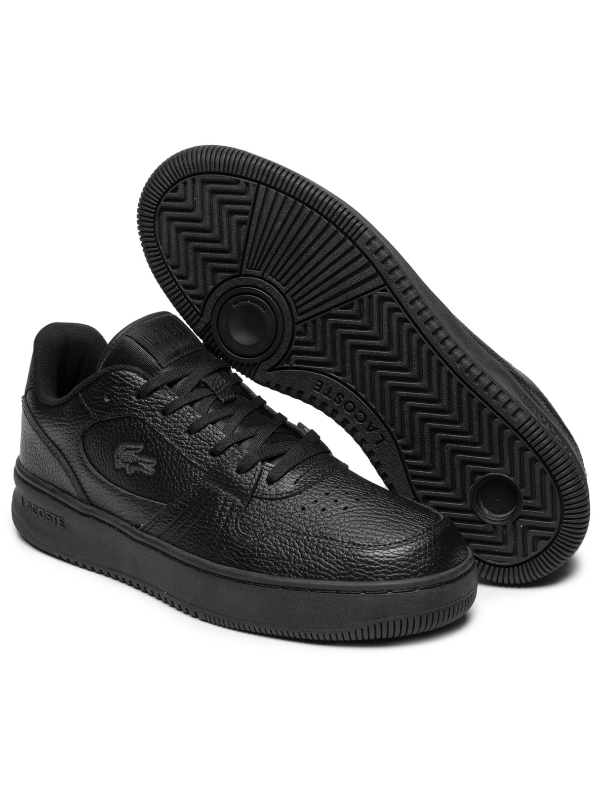 Tênis Masculino L001 Set Preto Lacoste