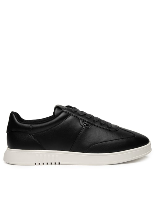 Tênis Masculino Leather Oyster Soft MFA - Preto
