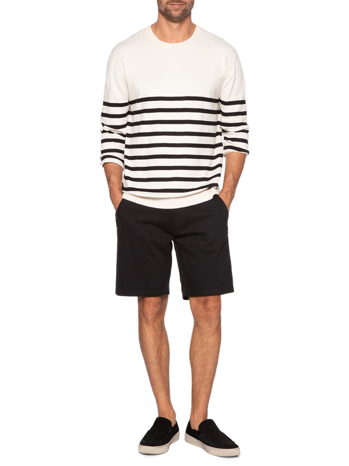 Tênis Masculino Loafer Essential Preto Sergio K