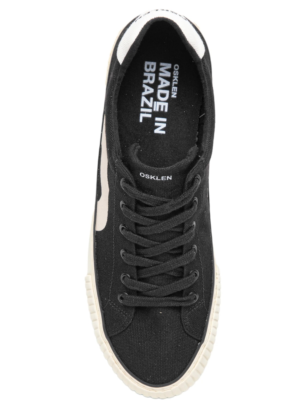 Tênis Masculino Lona +5521 Preto Osklen