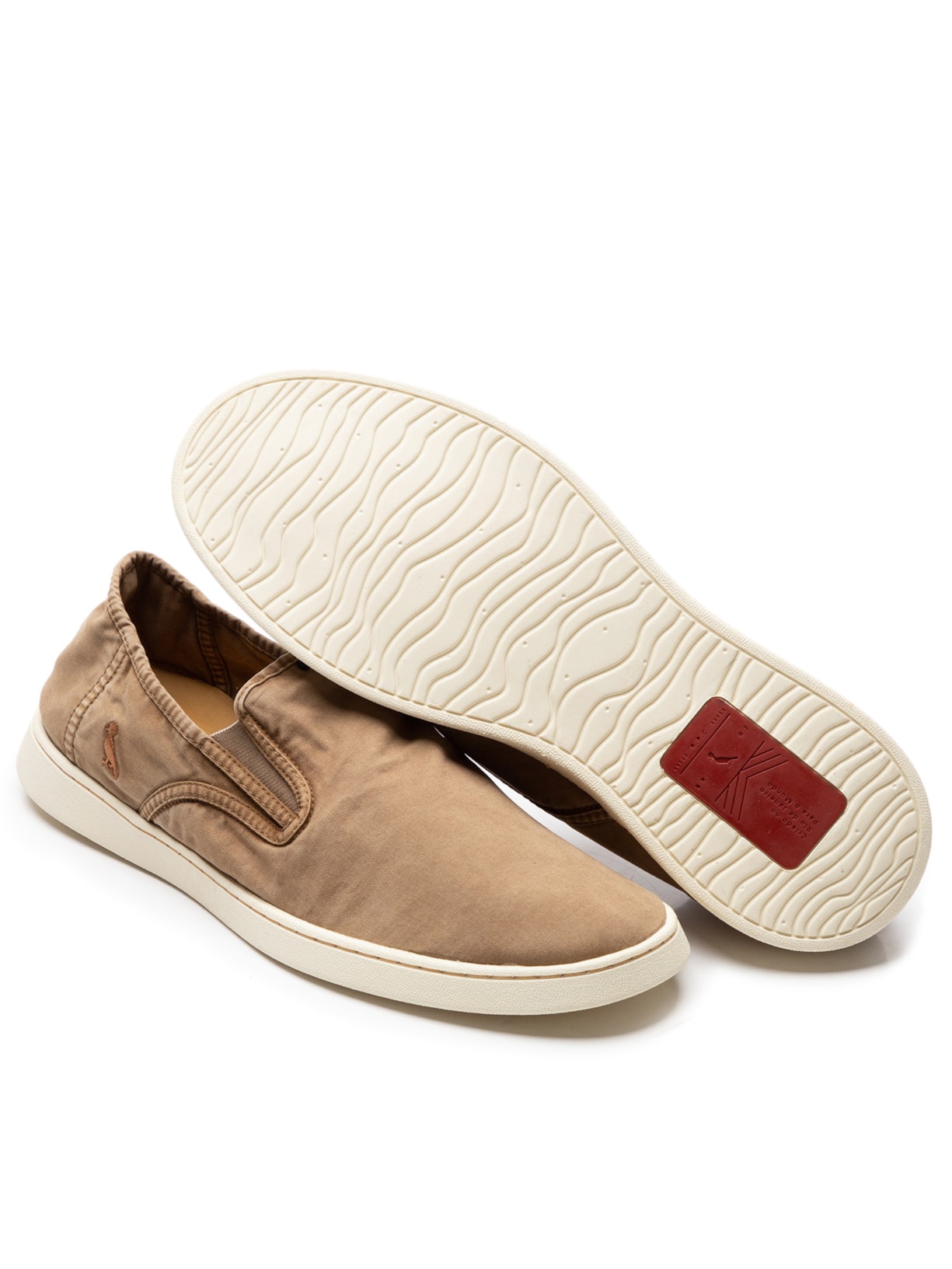 Tênis Masculino Lona Marrom Reserva Go