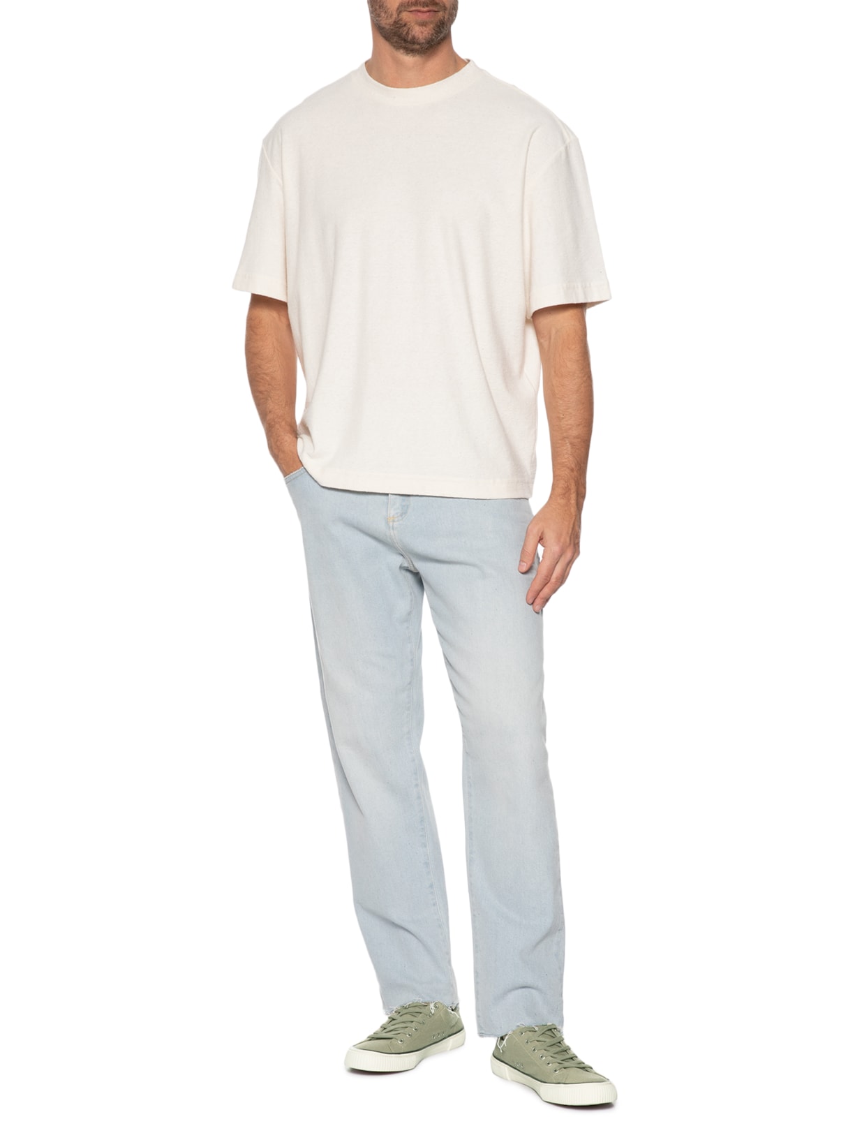 Tênis Masculino Lona Marrom  Osklen