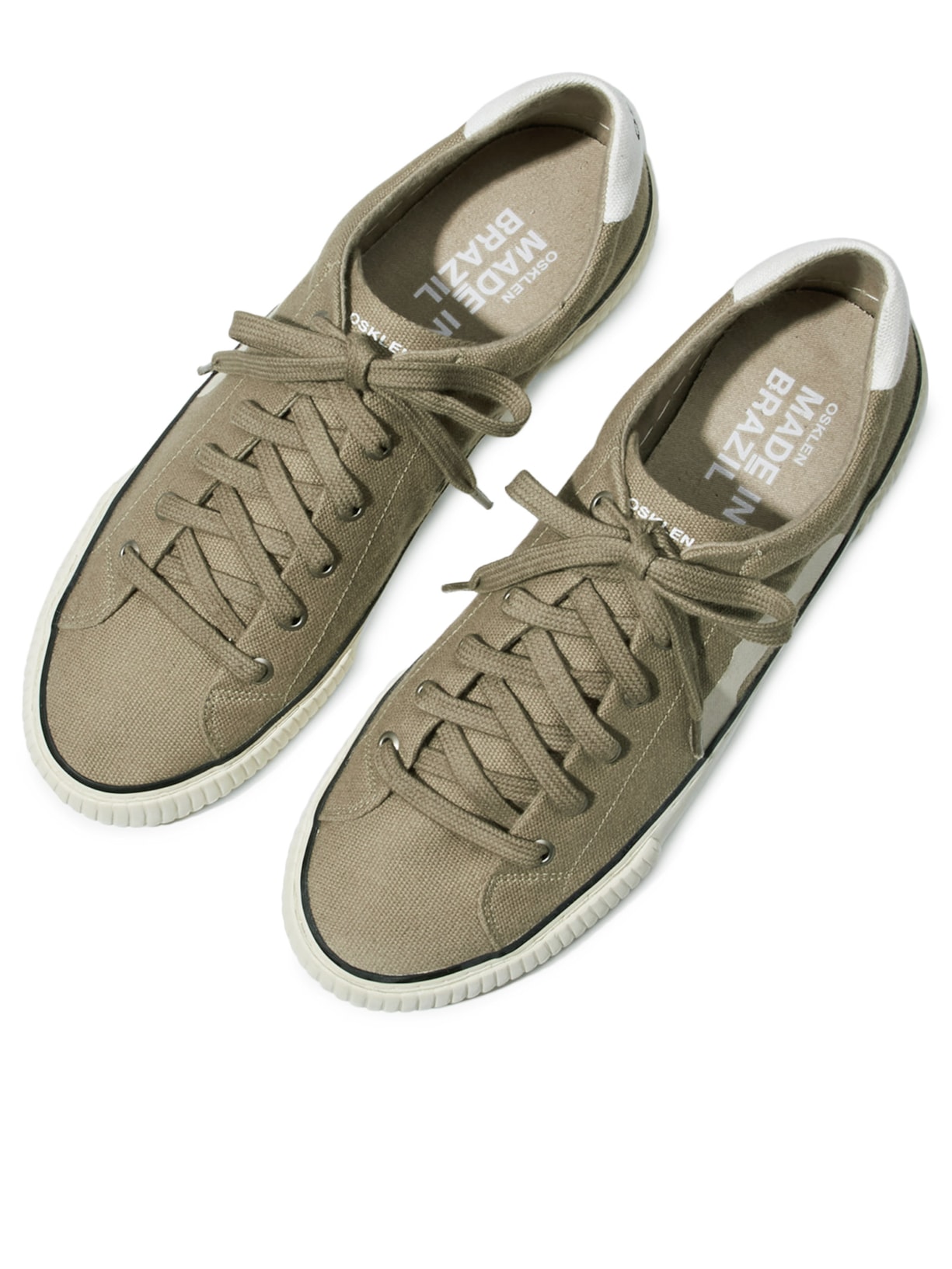 Tênis Masculino Lona Marrom  Osklen