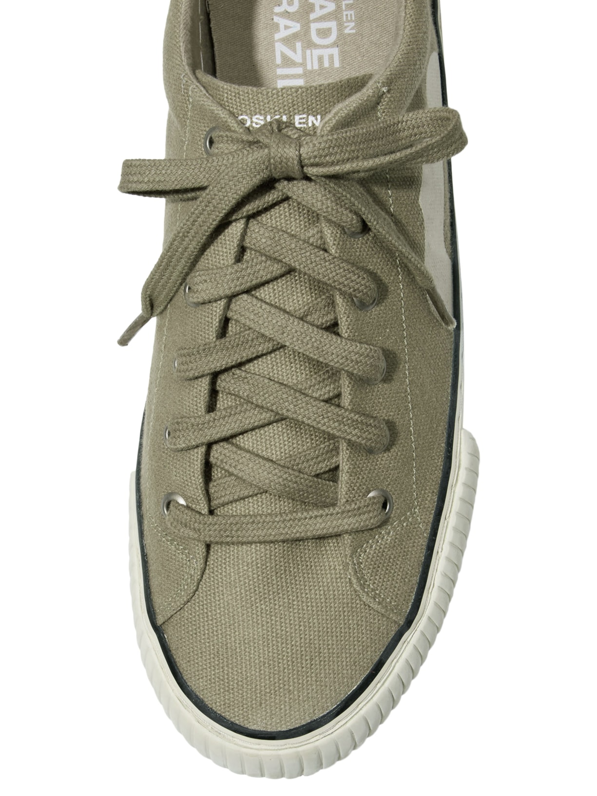 Tênis Masculino Lona Marrom  Osklen