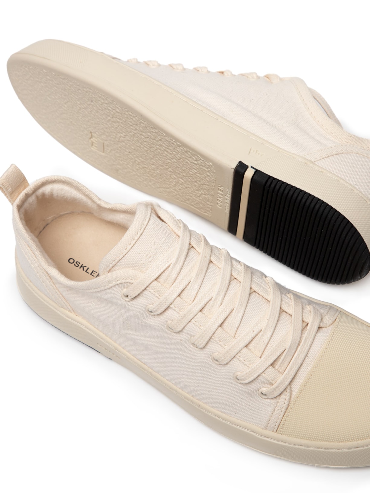 Tênis Masculino Lona Steady Low Top Osklen Bege - Main Image