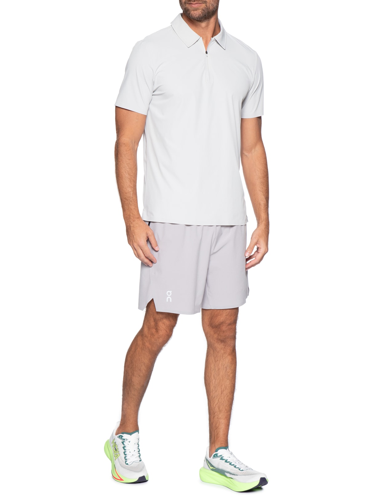 Tênis Masculino Mach 7 Cinza Hoka