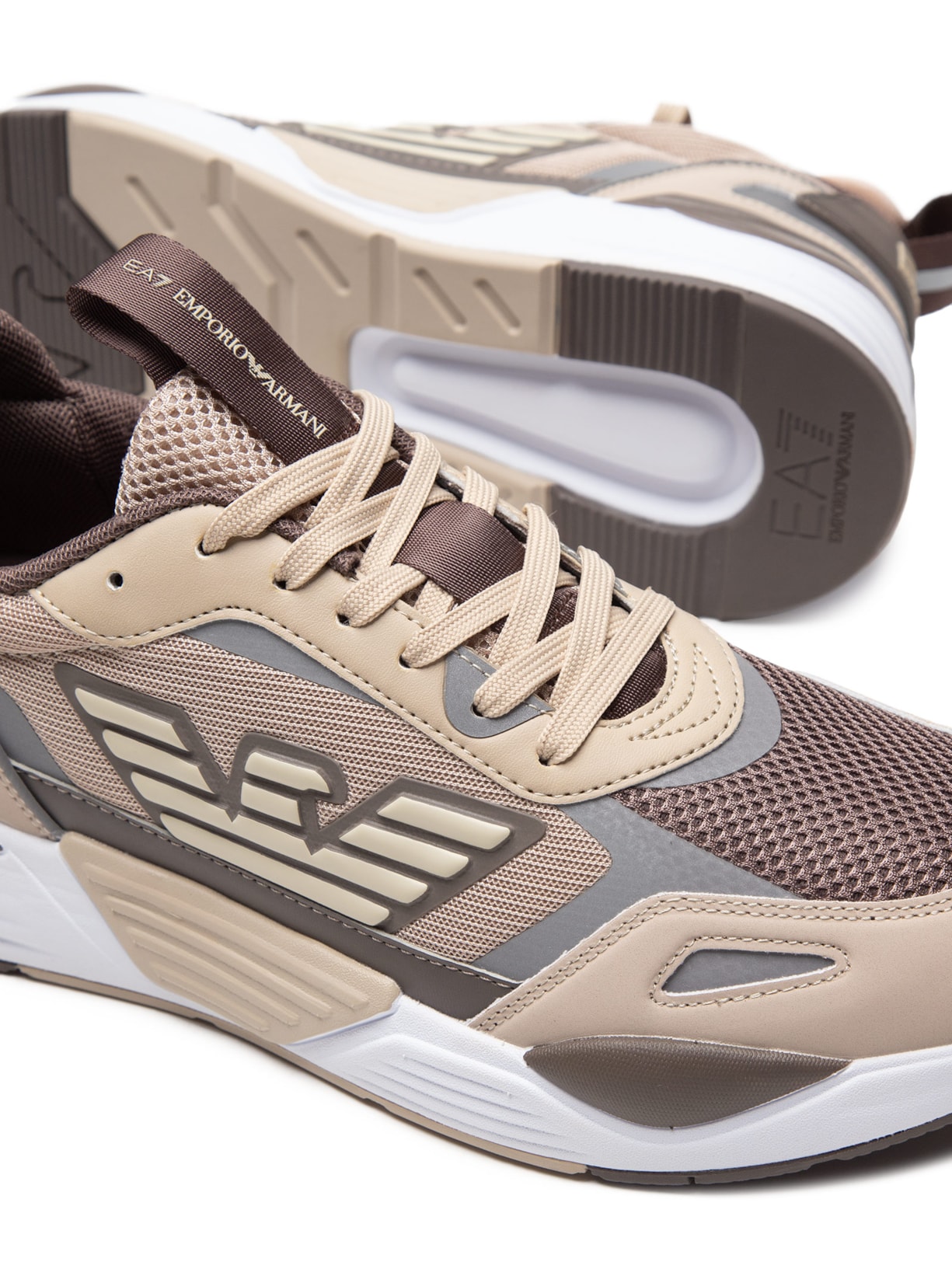 Tênis Masculino Marrom Ea7 Emporio Armani