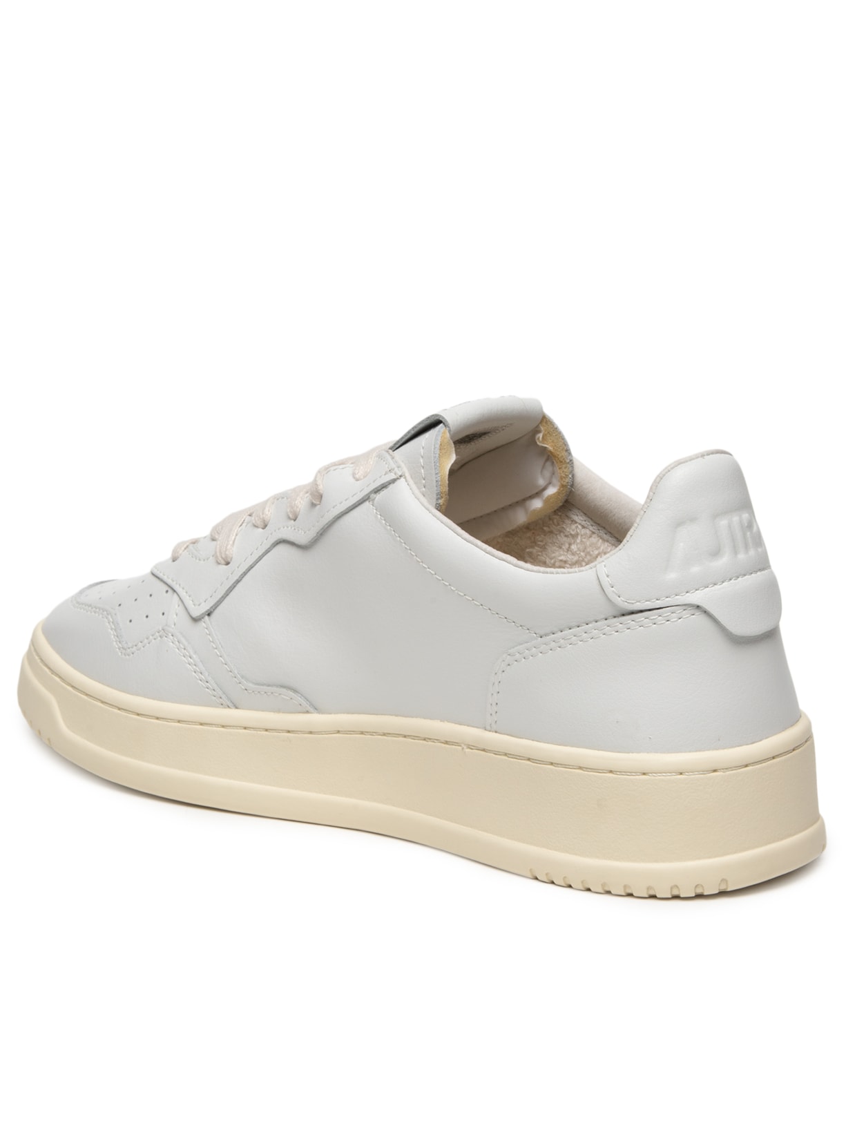 Tênis Masculino Medalist Low Man Leather Branco Autry
