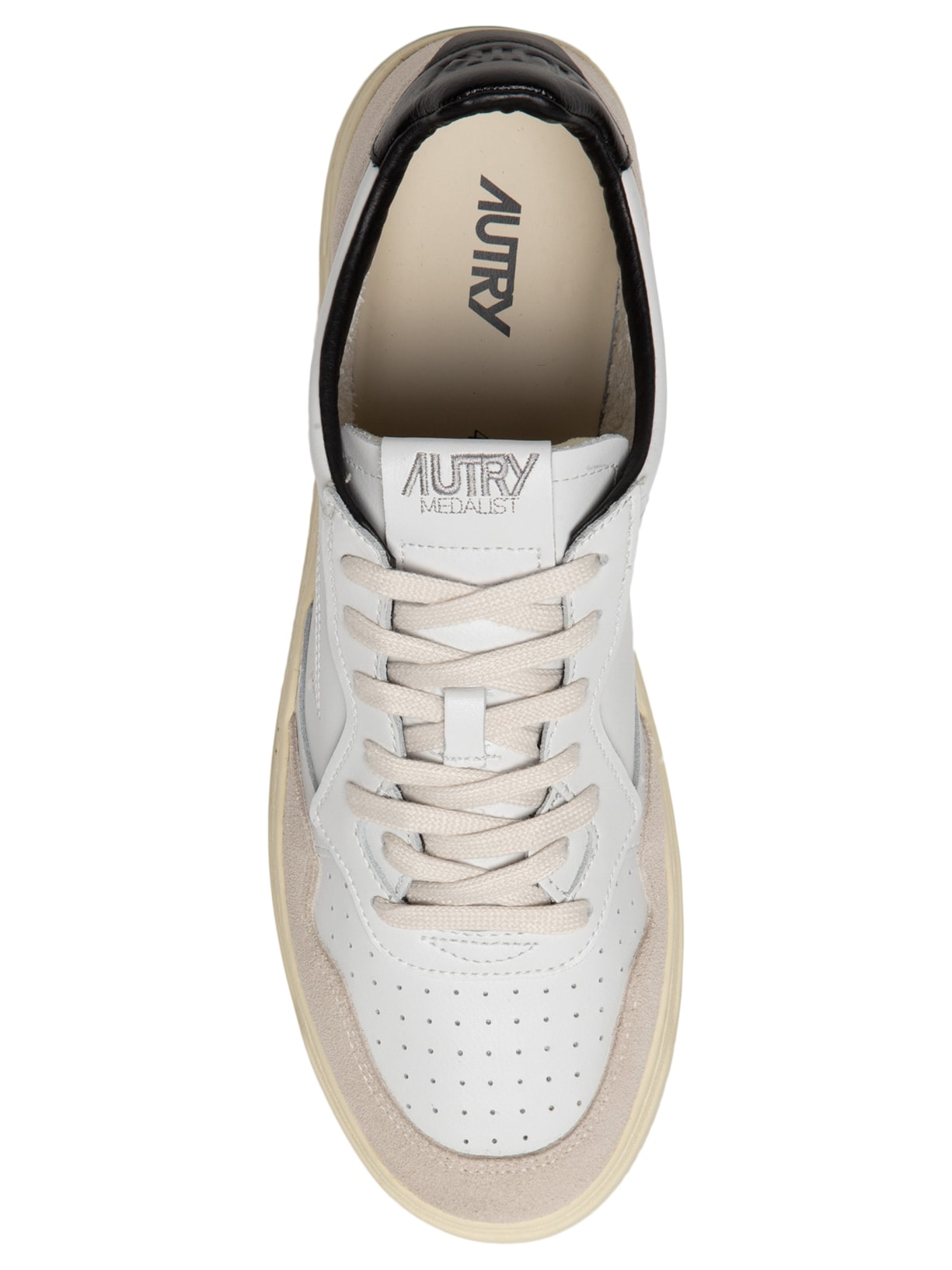 Tênis Masculino Medalist Low Man Match Suede Bege Autry