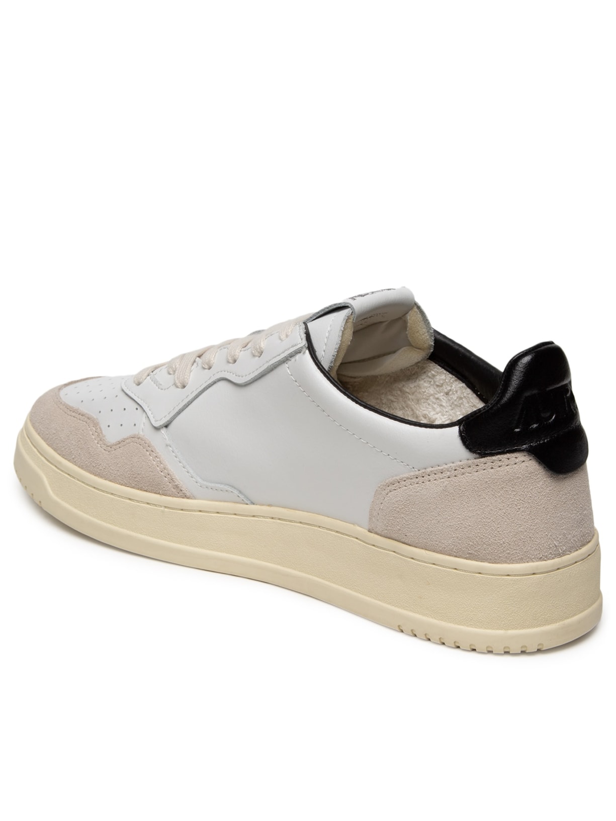 Tênis Masculino Medalist Low Man Match Suede Bege Autry
