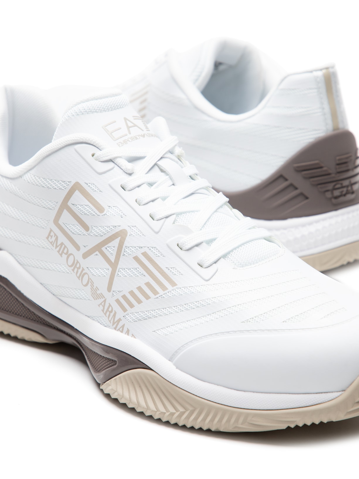 Tênis Masculino Mesh Branco Ea7 Emporio Armani