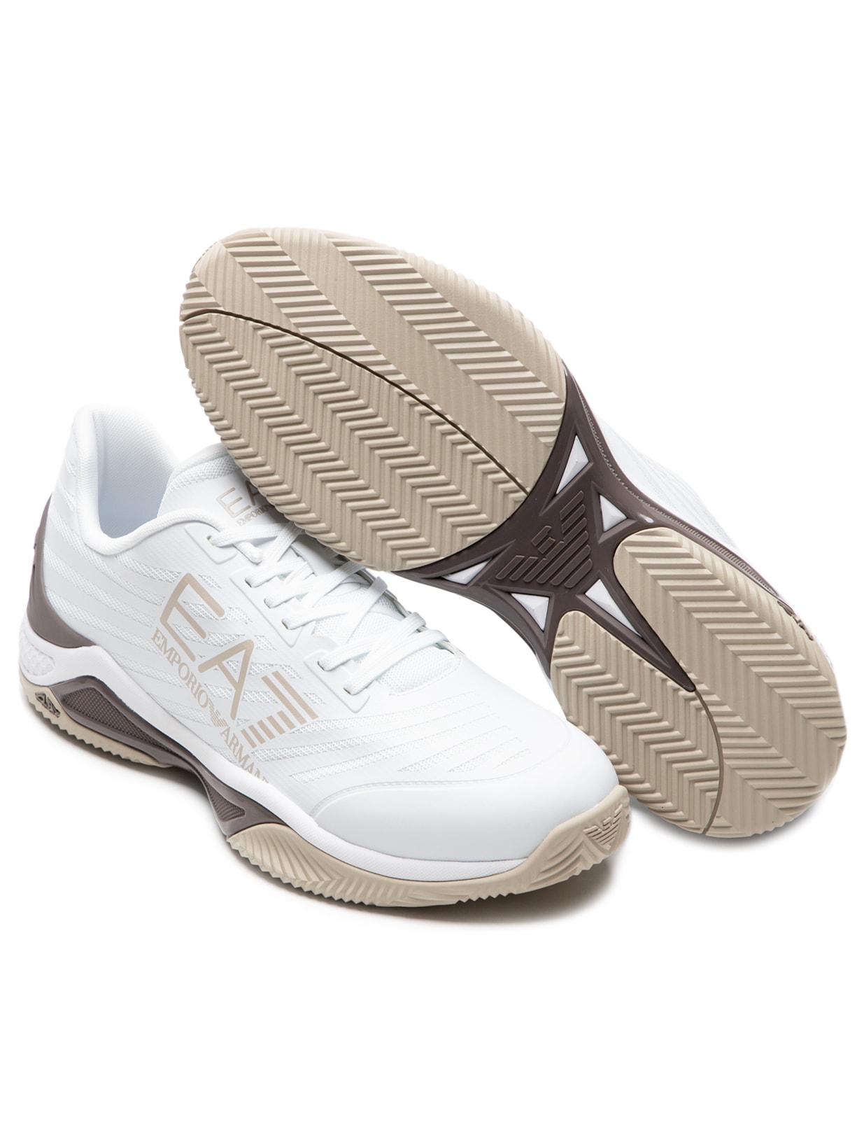 Tênis Masculino Mesh Branco Ea7 Emporio Armani