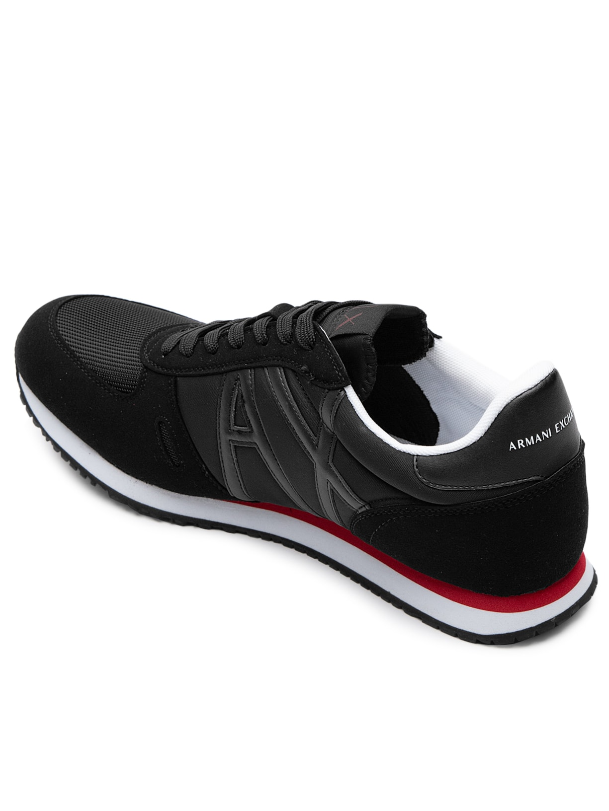 Tênis Masculino Mesh Preto Armani Exchange