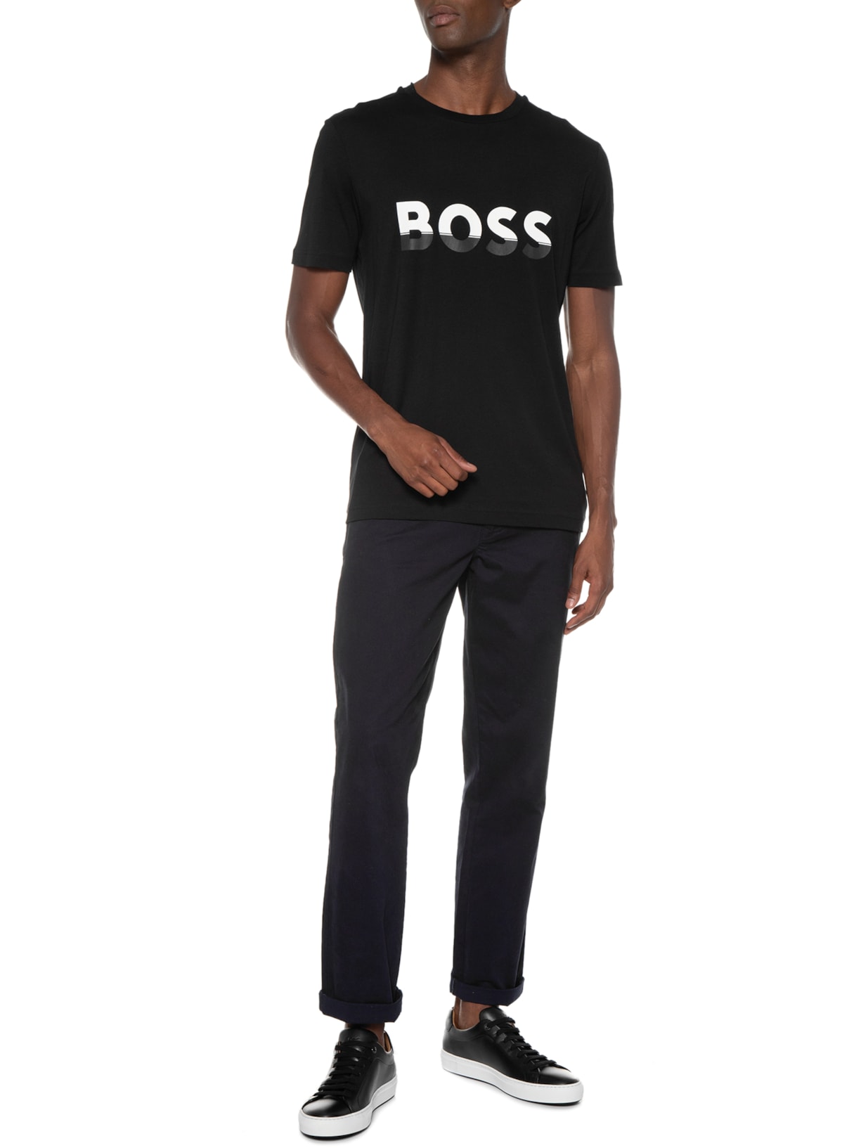 Tênis Masculino Mirage_tenn_bu Preto Boss