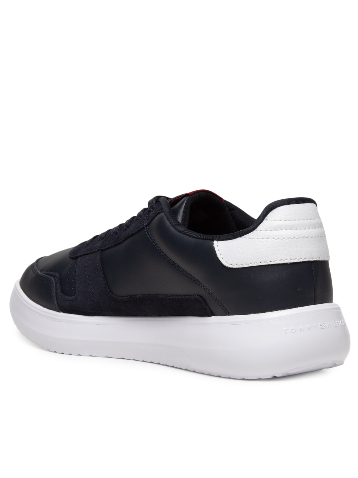 Tênis Masculino Modern Lightcup Lth Wl Azul Tommy Hilfiger