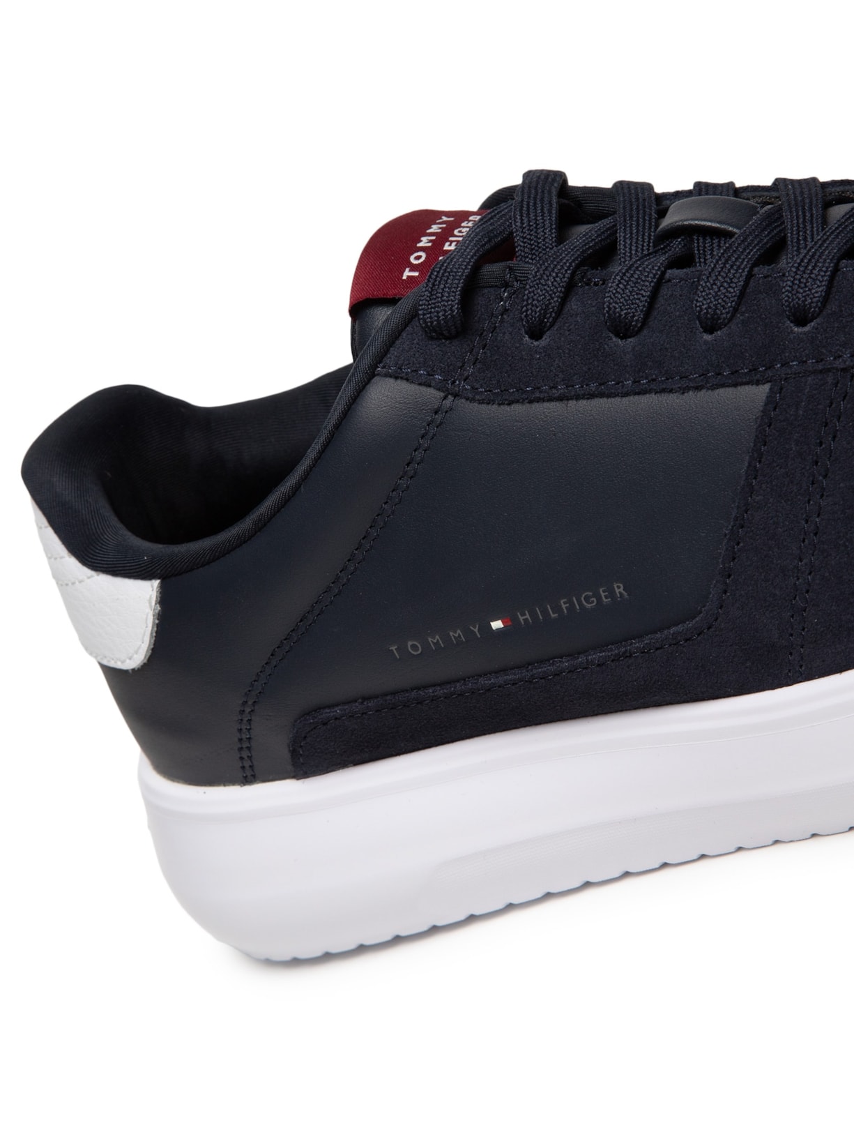 Tênis Masculino Modern Lightcup Lth Wl Azul Tommy Hilfiger