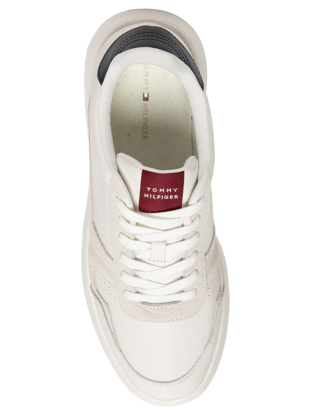 Tênis Masculino Modern Lightcup Lth Wl Branco Tommy Hilfiger