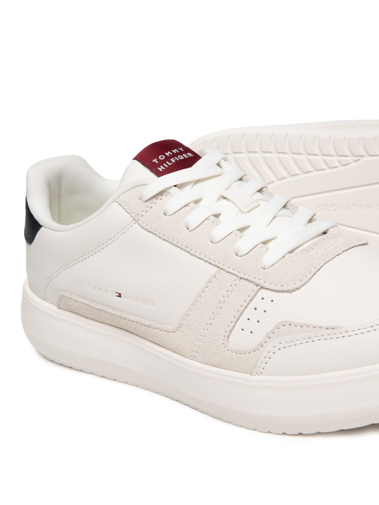 Tênis Masculino Modern Lightcup Lth Wl Branco Tommy Hilfiger