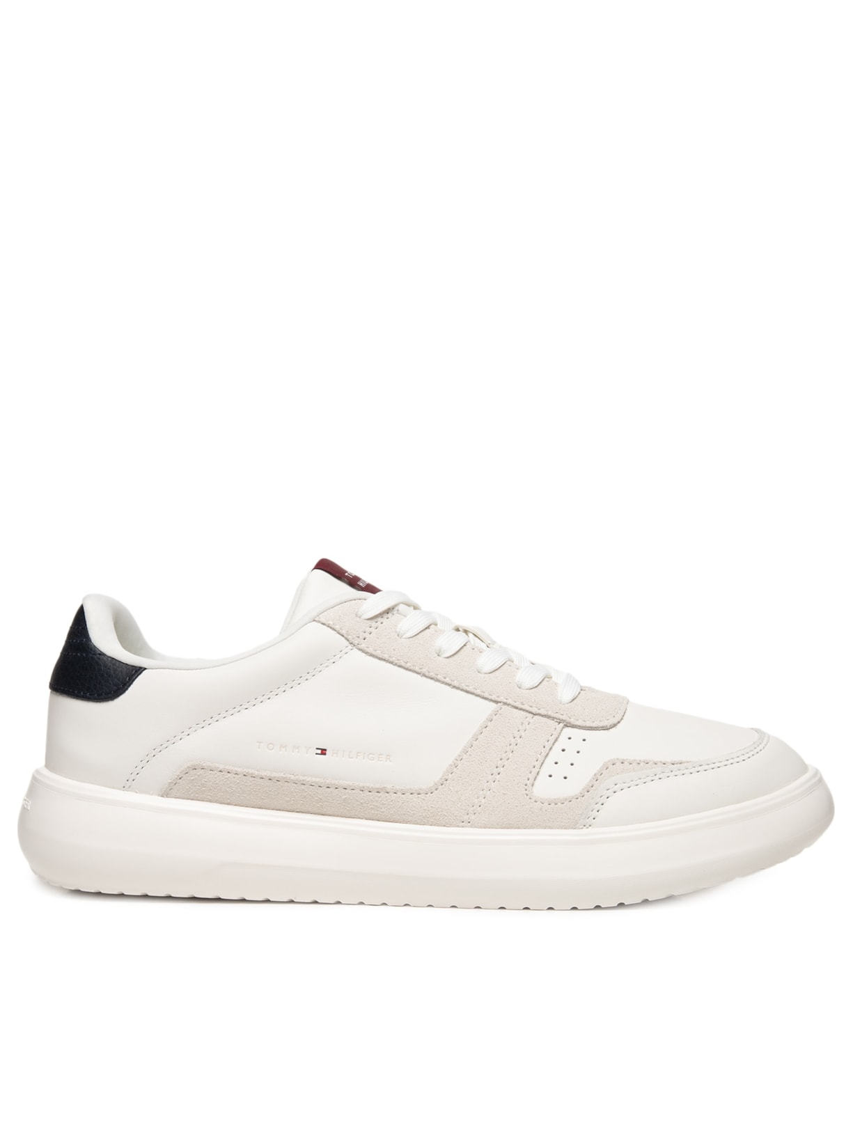 Tênis Masculino Modern Lightcup Lth Wl Branco Tommy Hilfiger