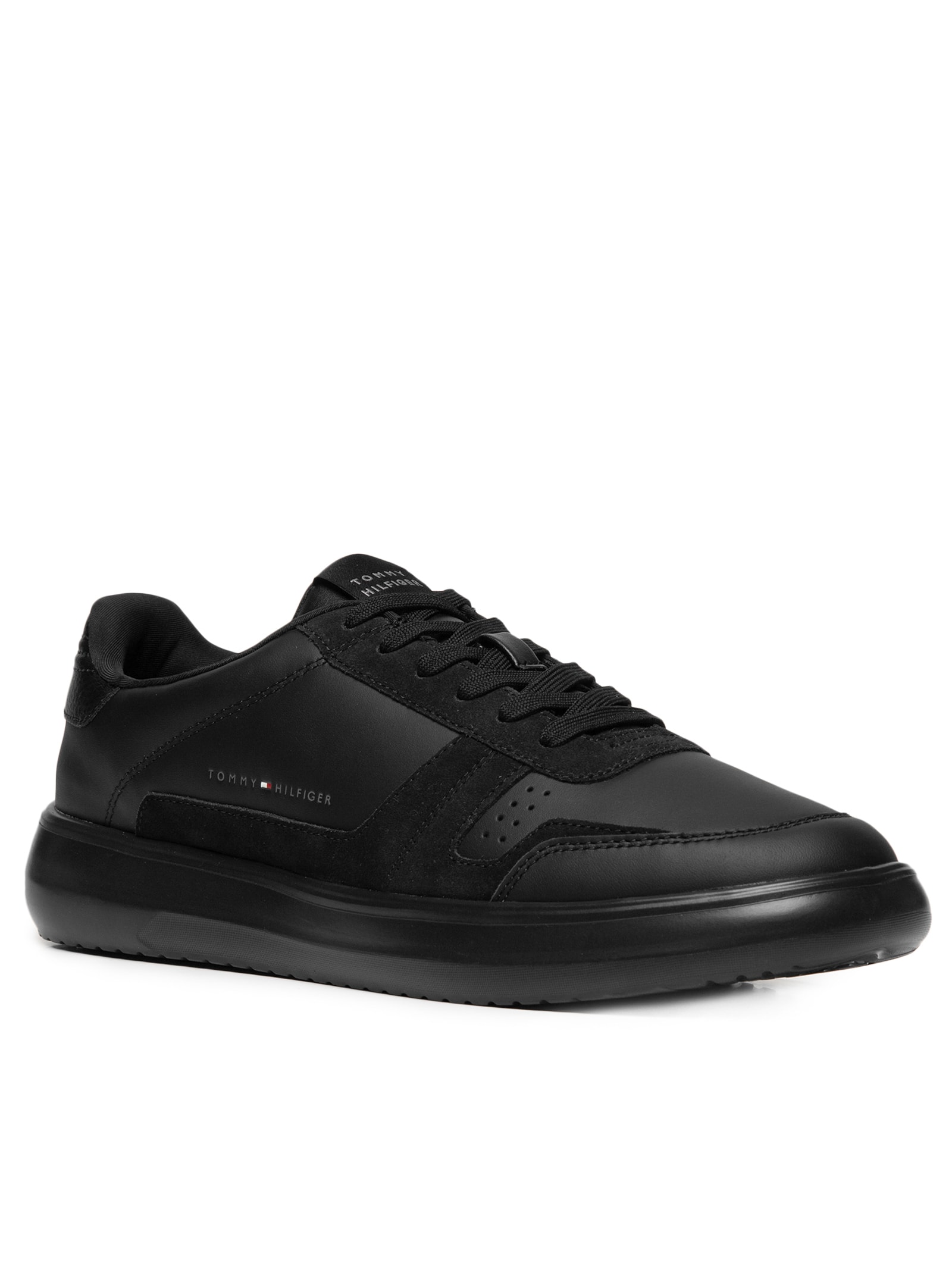 Tênis Masculino Modern Lightcup Lth Wl - Preto - Tommy Hilfiger