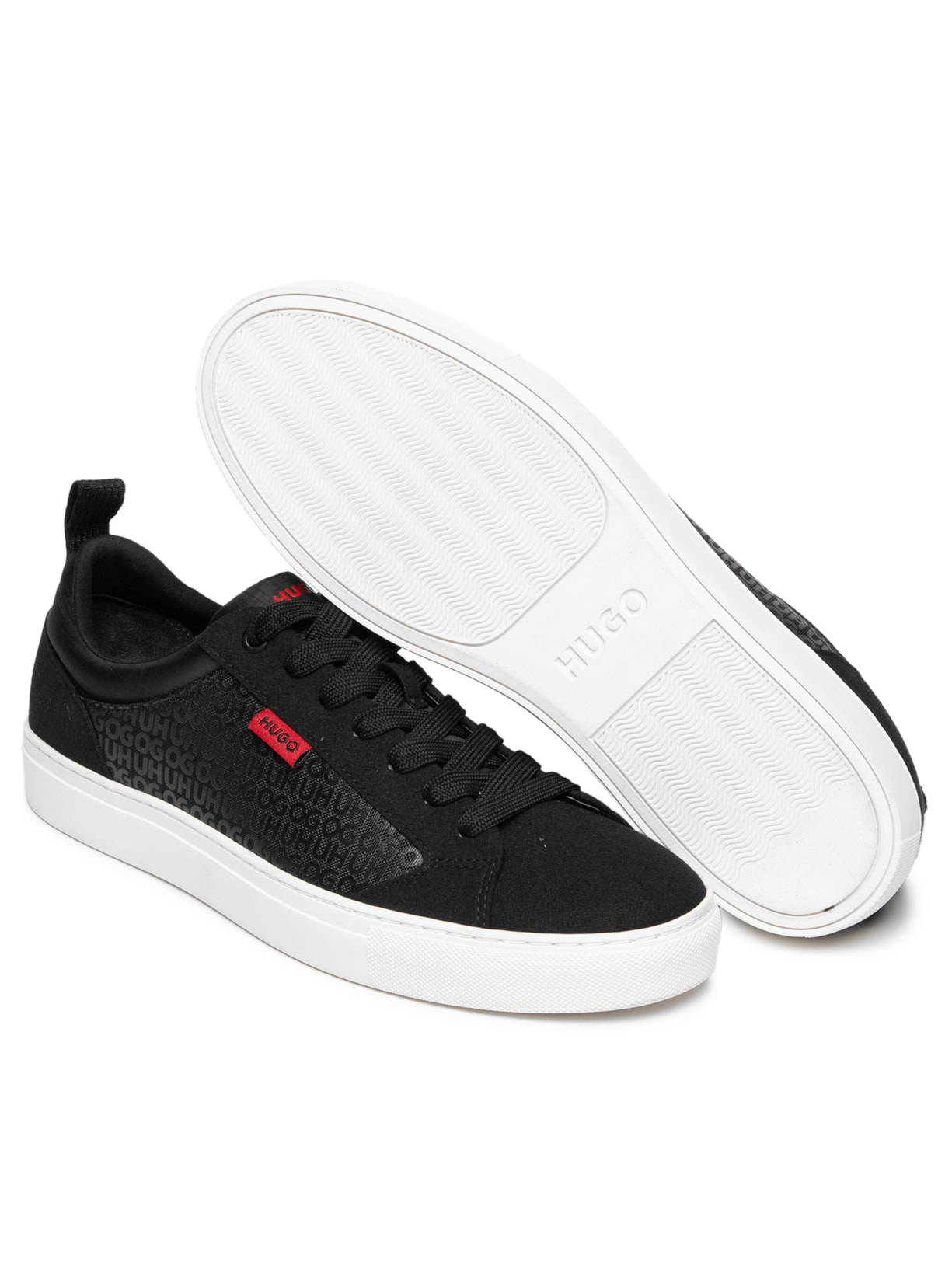 Tênis Masculino Morrie Tenn Mfnylg Preto Hugo