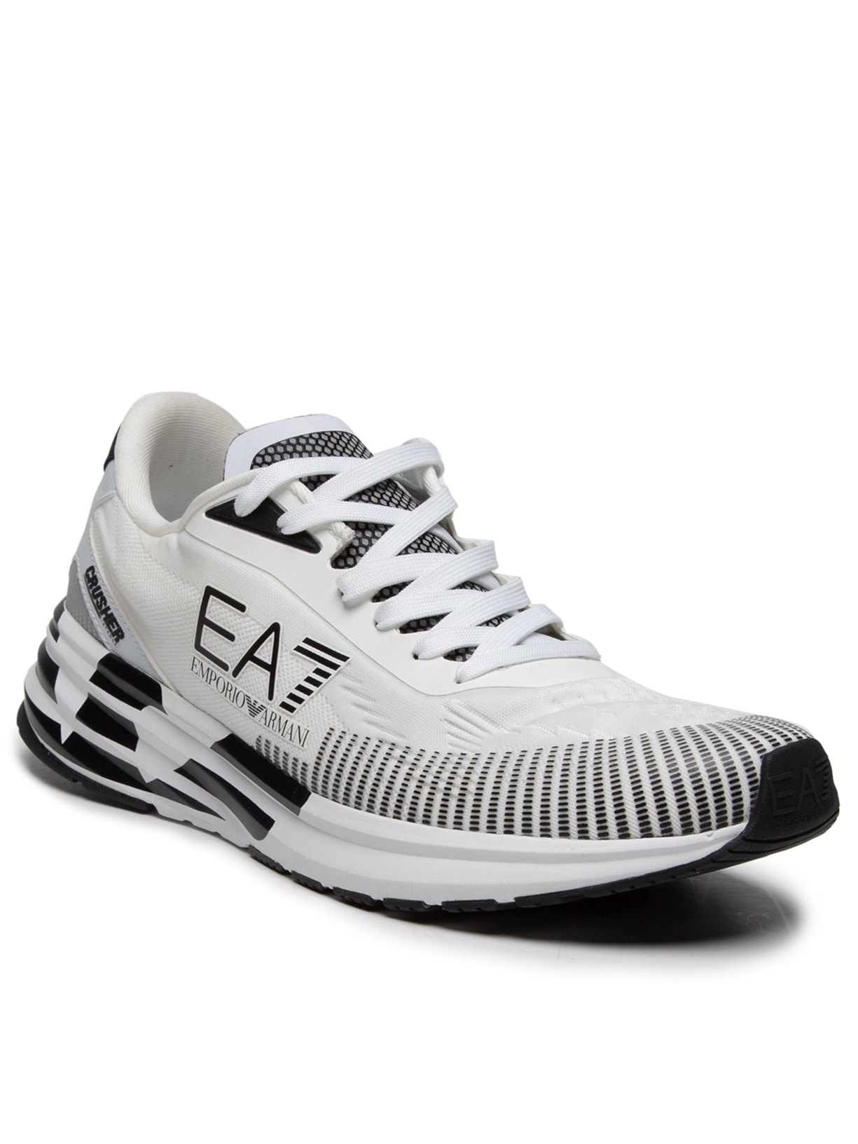 Tênis Masculino  New Crusher Distance – Branco Ea7 Emporio Armani