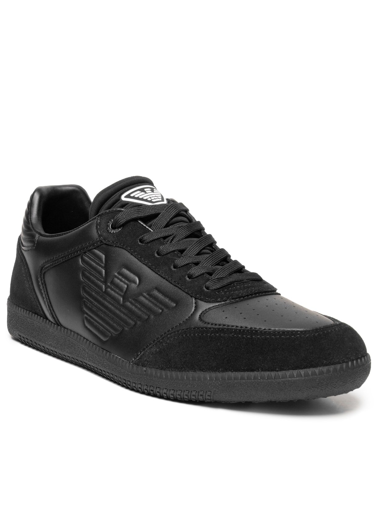Tênis Masculino New Heritage Eagle Preto Ea7 Emporio Armani