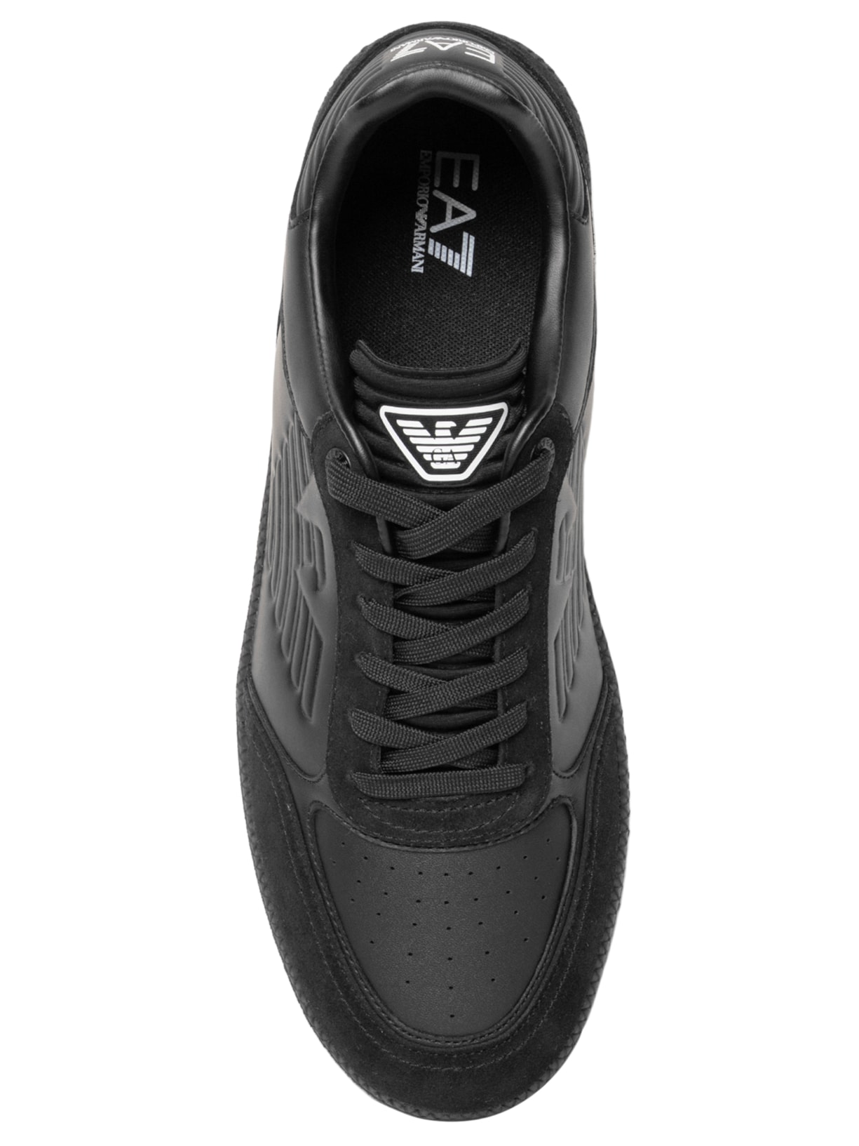 Tênis Masculino New Heritage Eagle Preto Ea7 Emporio Armani