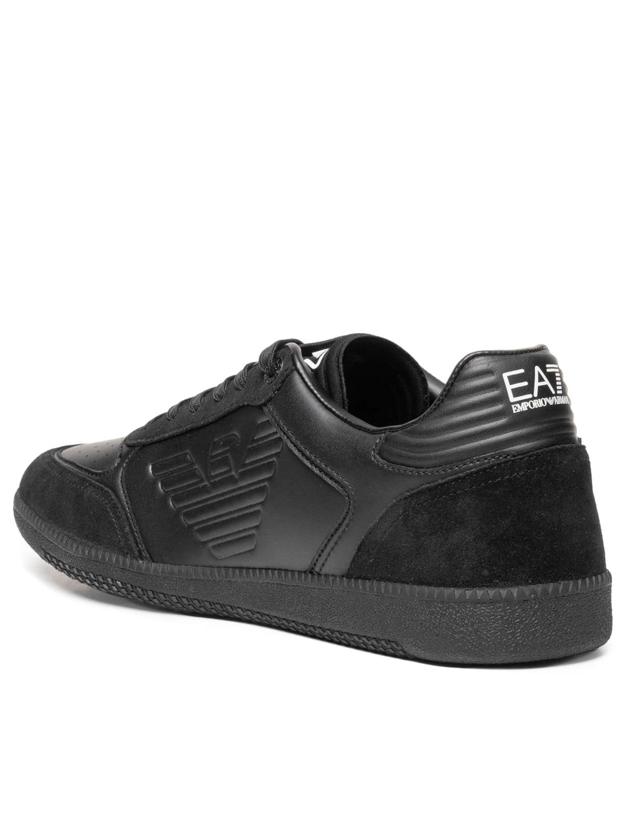 Tênis Masculino New Heritage Eagle Preto Ea7 Emporio Armani