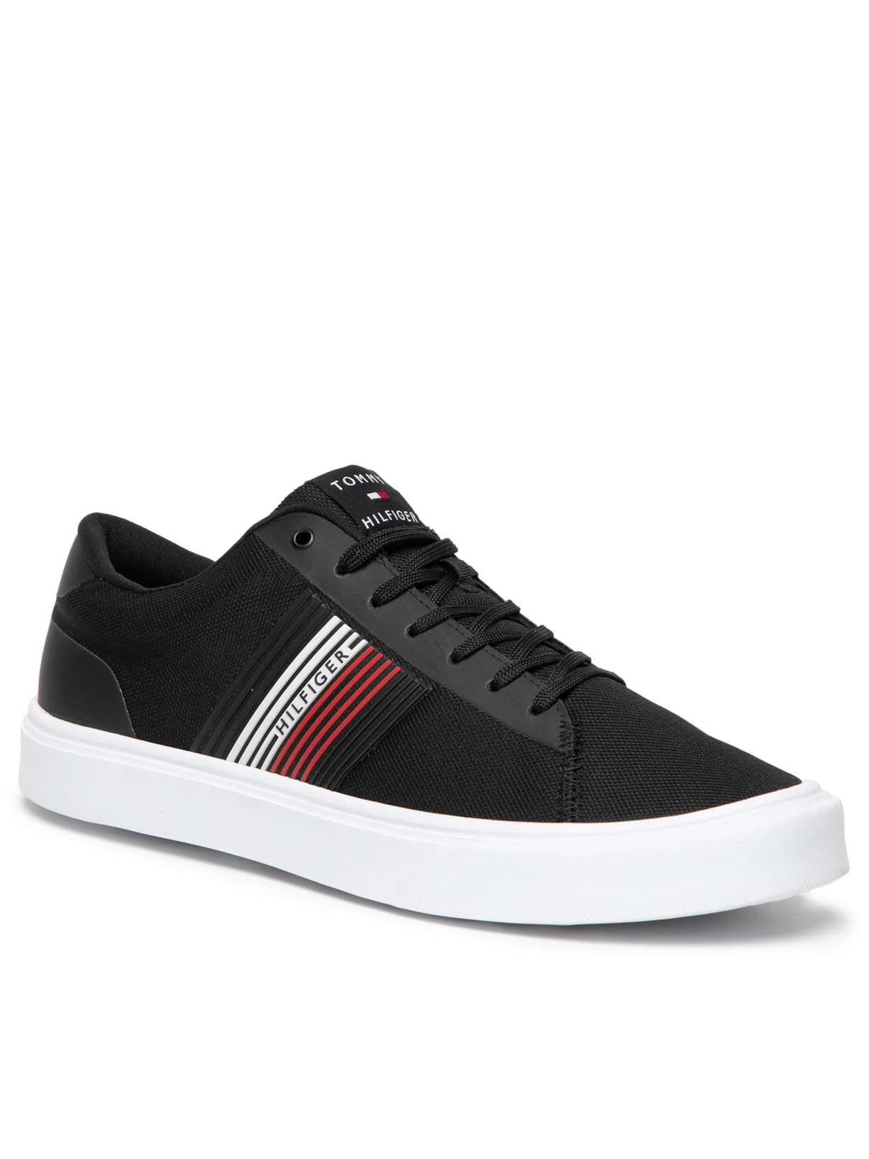 Tênis Masculino New Malcolm Preto Tommy Hilfiger