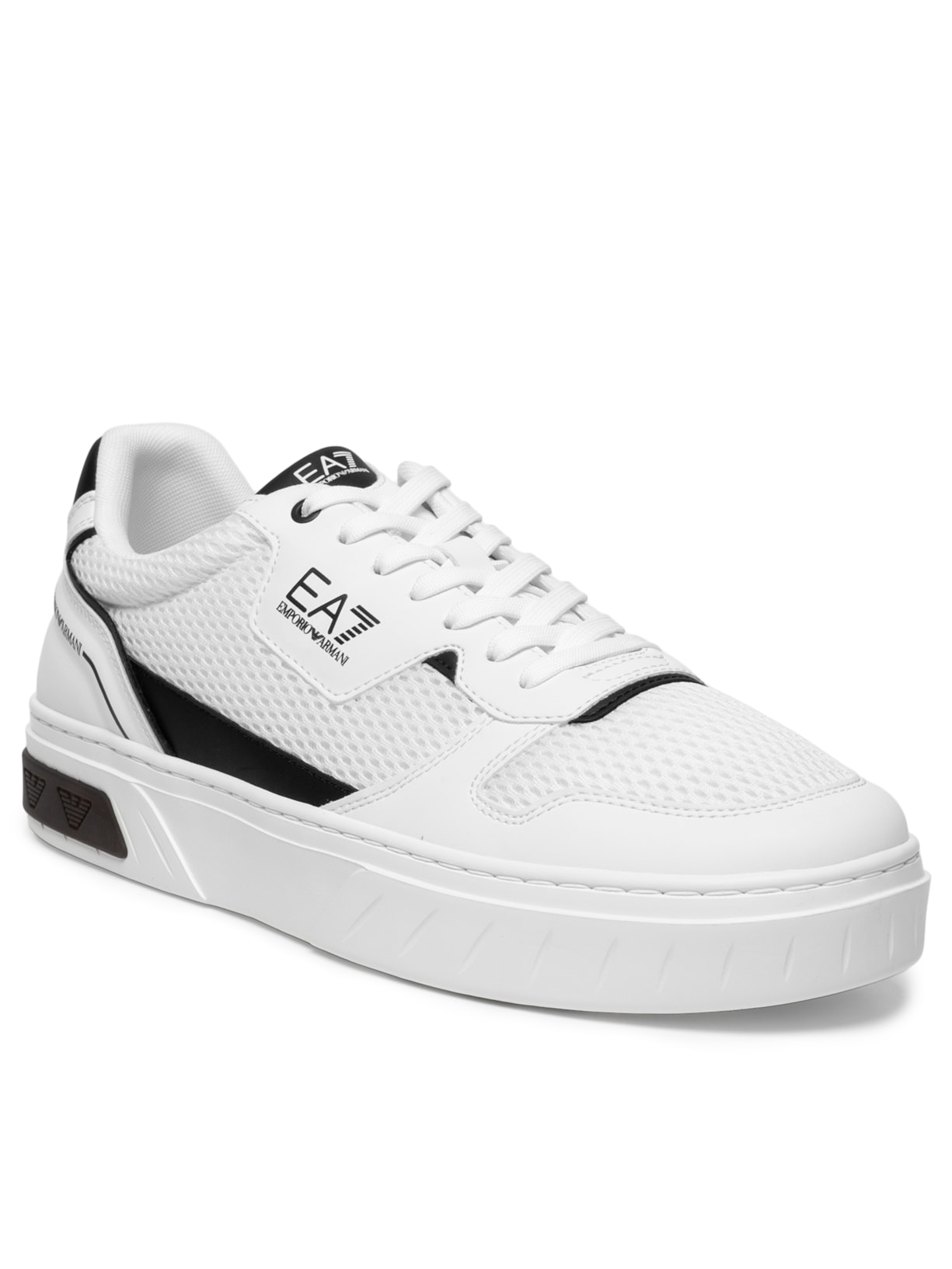 Tênis Masculino New Premium Court Preto Ea7 Emporio Armani